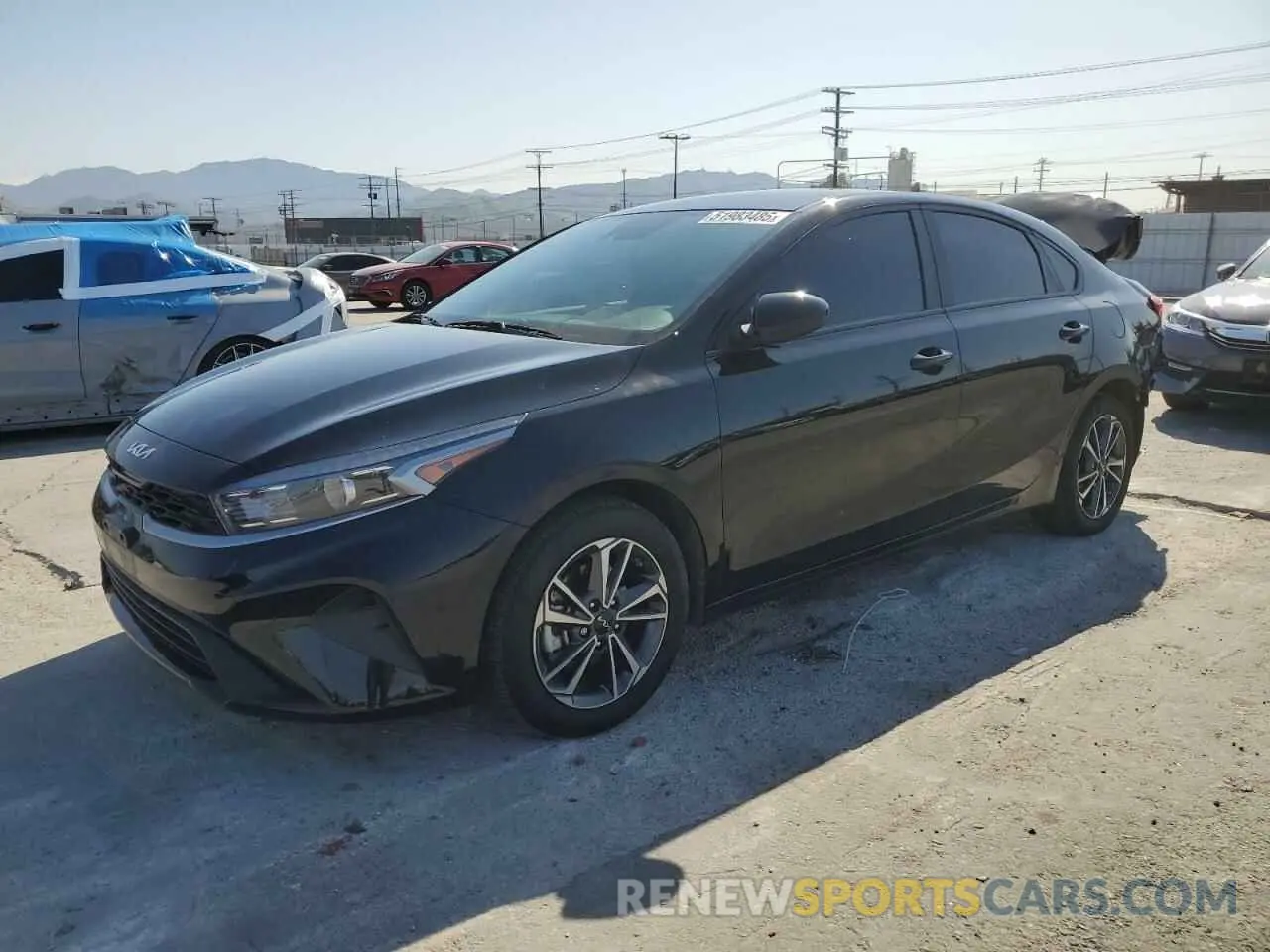 1 Photograph of a damaged car 3KPF24AD2RE747052 KIA FORTE 2024