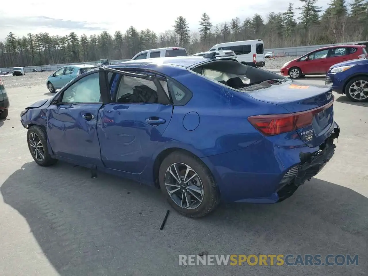 2 Photograph of a damaged car 3KPF24AD2RE763283 KIA FORTE 2024