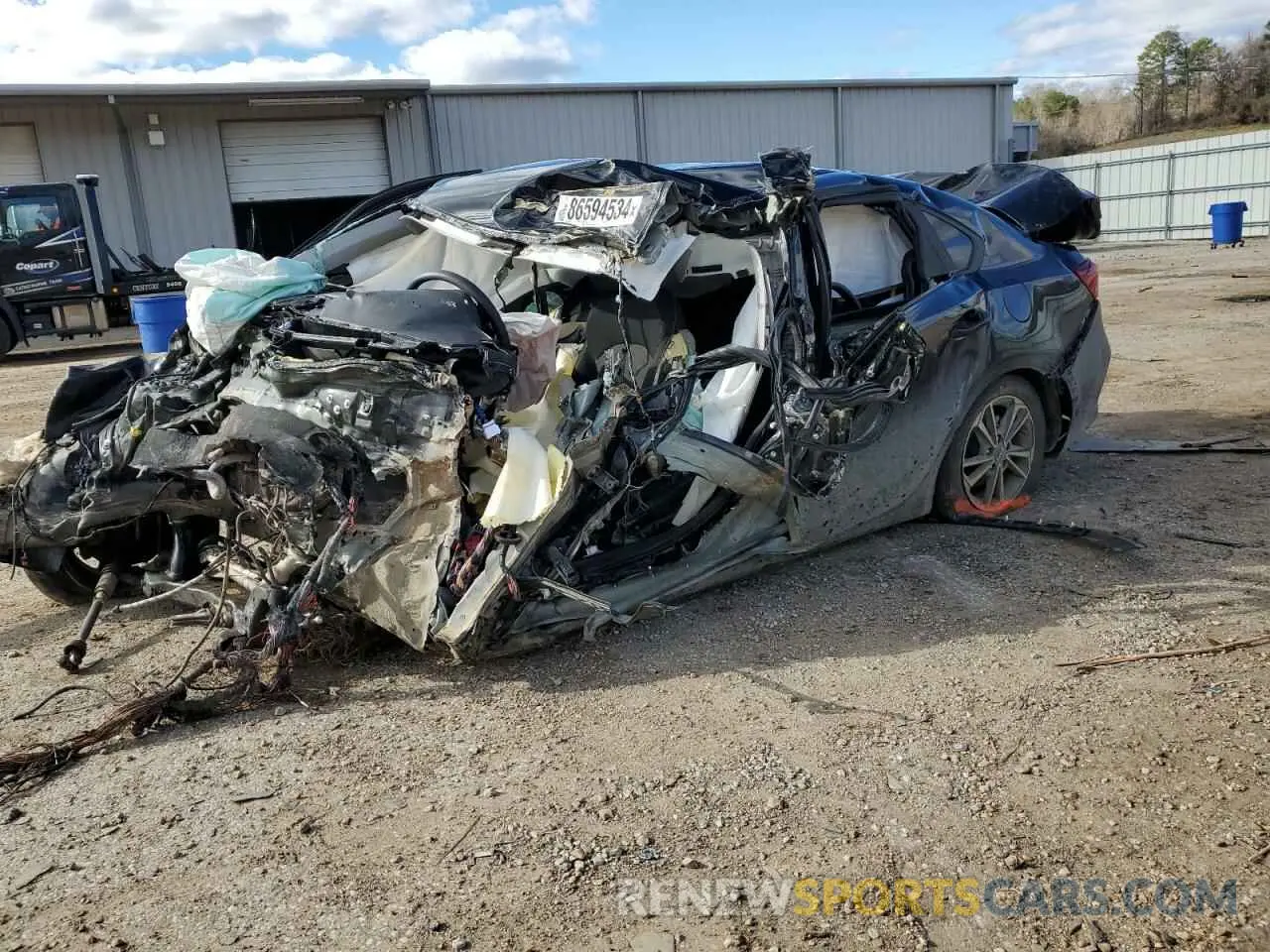 1 Photograph of a damaged car 3KPF24AD2RE774476 KIA FORTE 2024