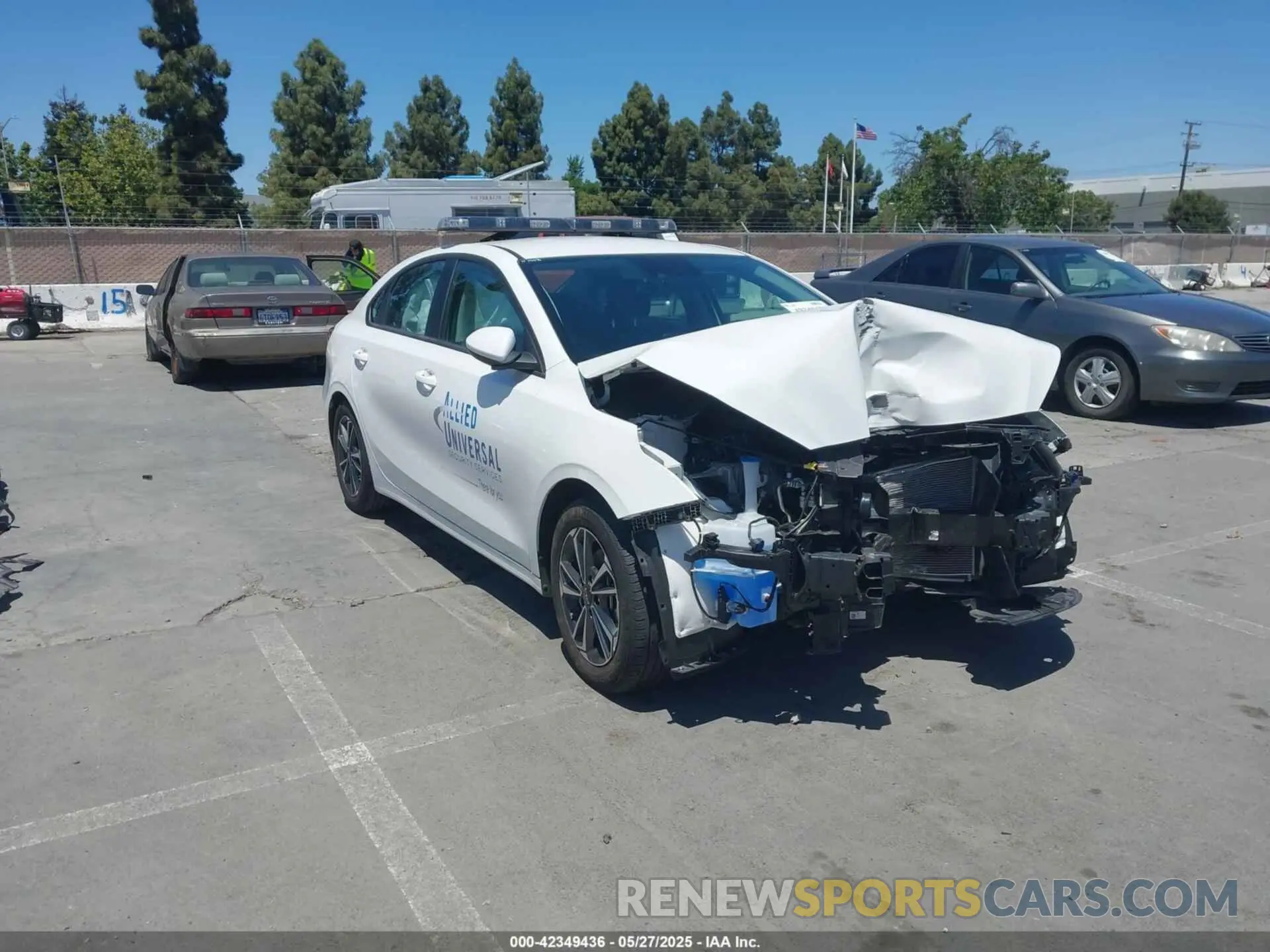 1 Photograph of a damaged car 3KPF24AD2RE798485 KIA FORTE 2024