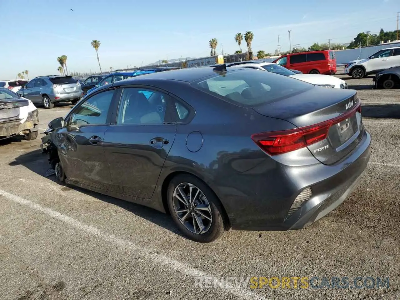 2 Photograph of a damaged car 3KPF24AD2RE799085 KIA FORTE 2024
