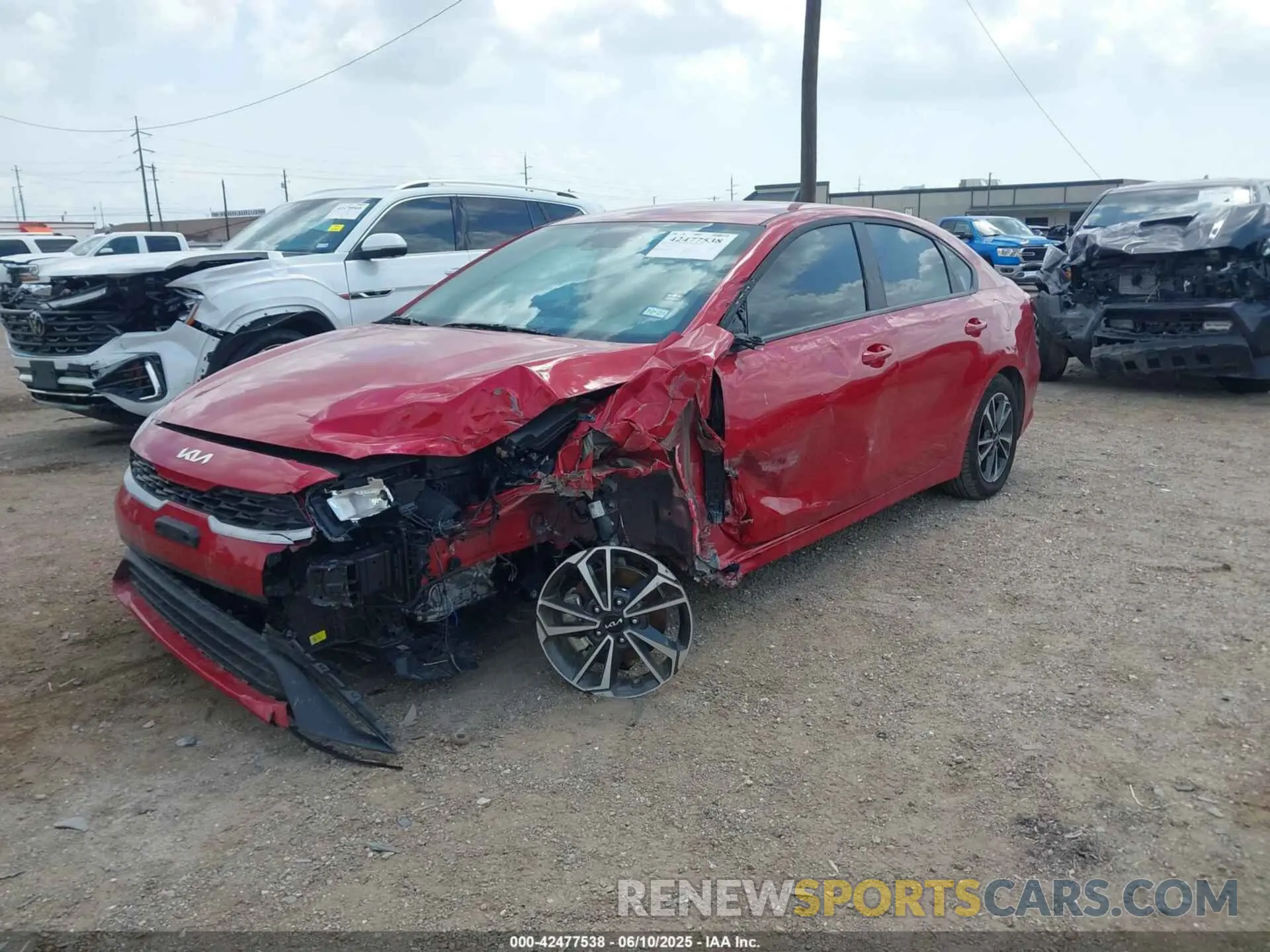 2 Photograph of a damaged car 3KPF24AD2RE837236 KIA FORTE 2024