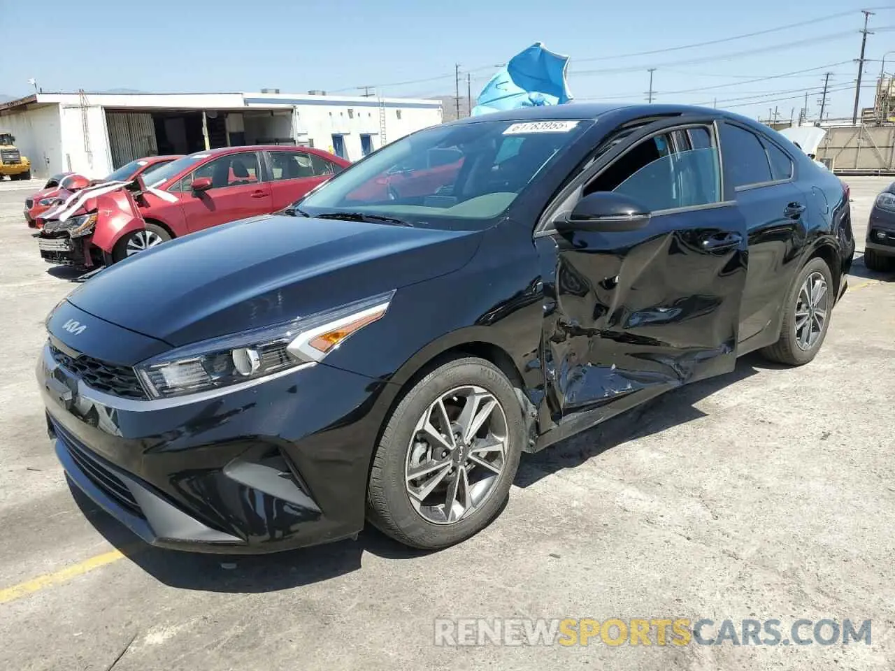 1 Photograph of a damaged car 3KPF24AD3RE717882 KIA FORTE 2024
