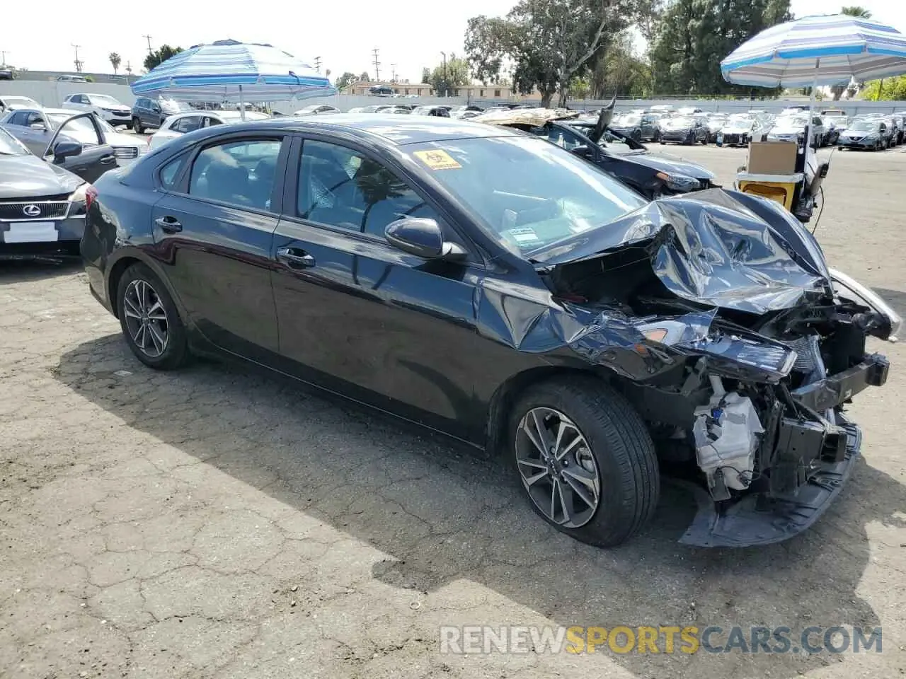 4 Photograph of a damaged car 3KPF24AD3RE801121 KIA FORTE 2024