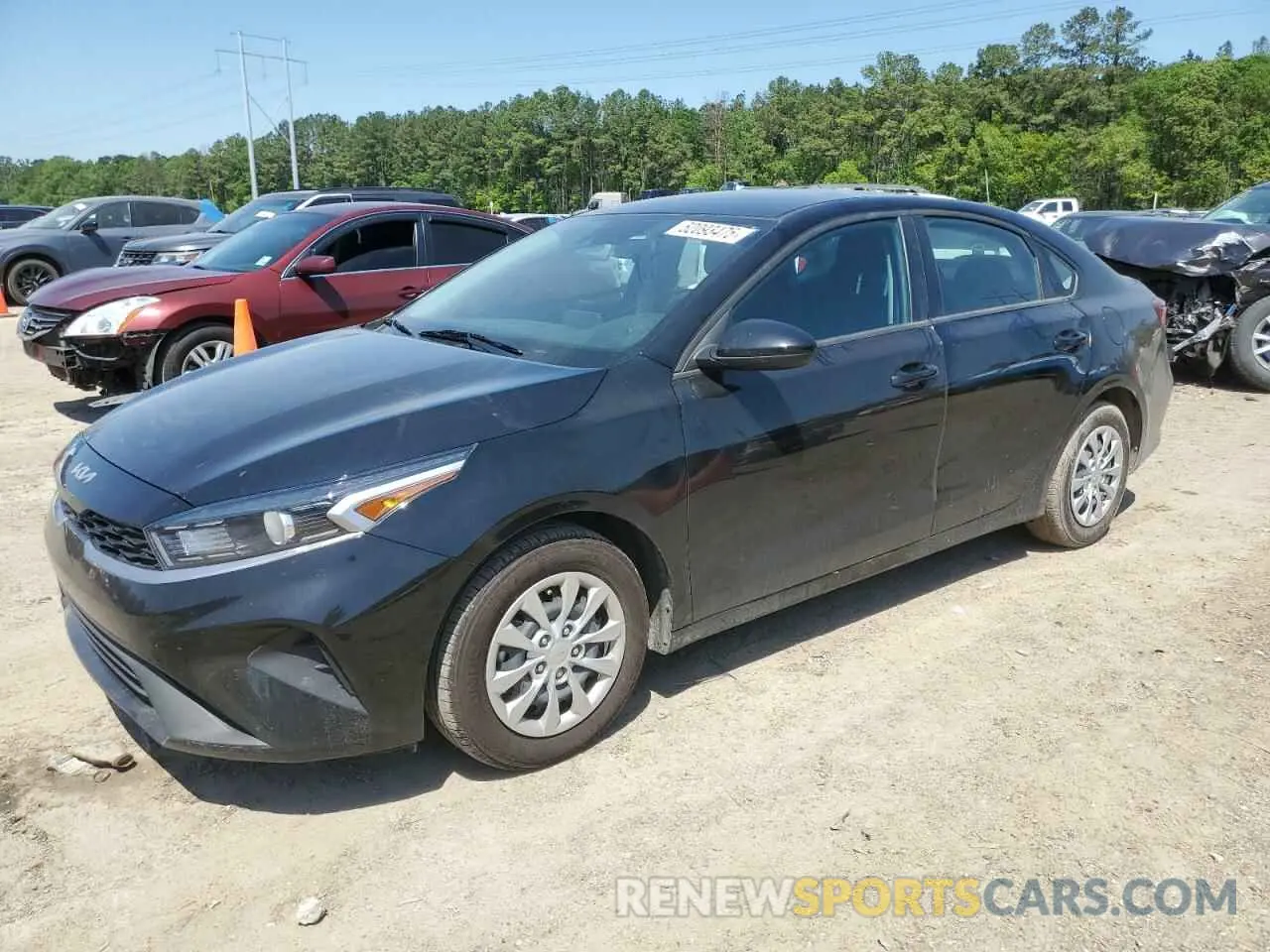1 Photograph of a damaged car 3KPF24AD3RE814323 KIA FORTE 2024