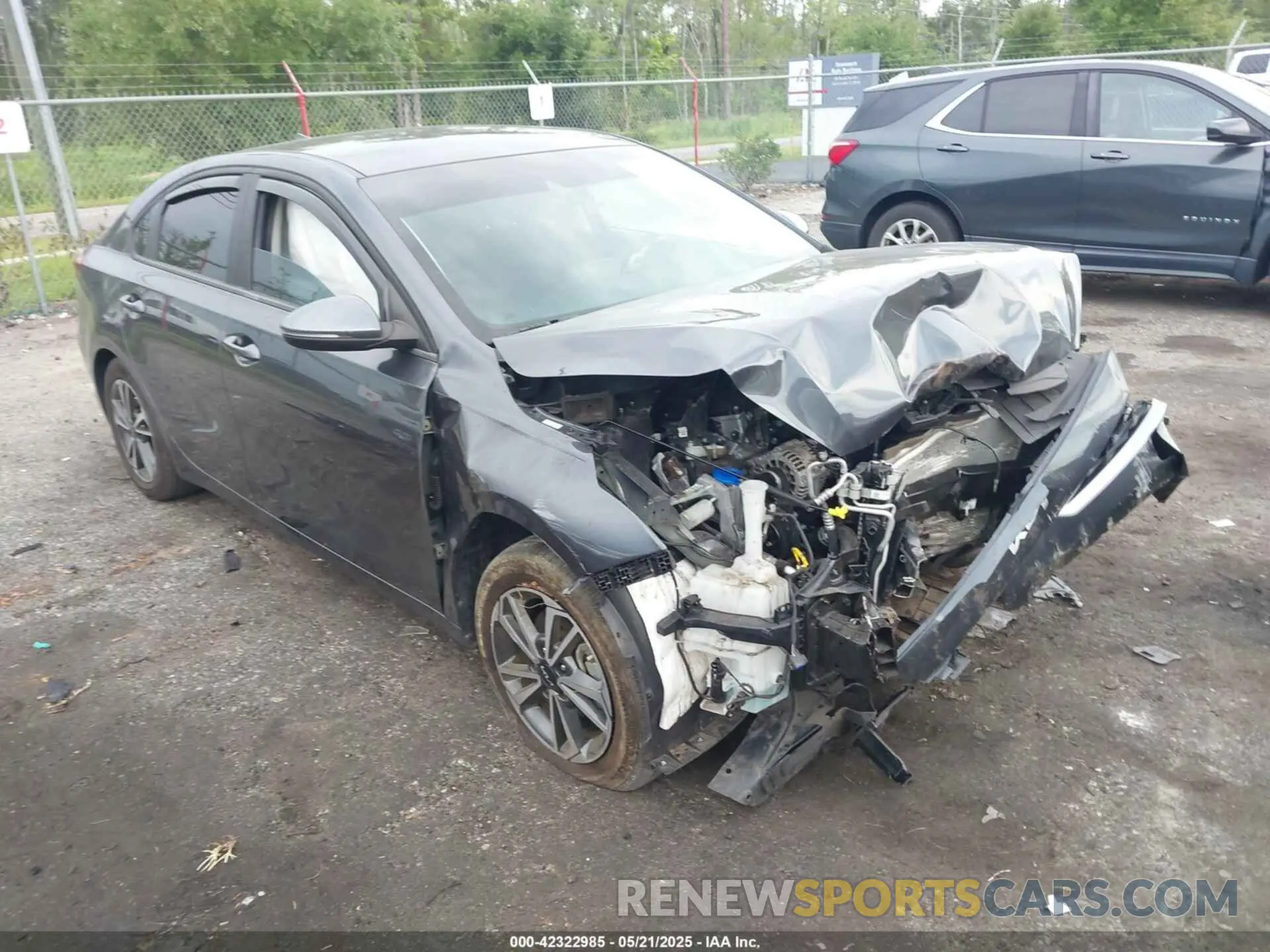 1 Photograph of a damaged car 3KPF24AD4RE733346 KIA FORTE 2024