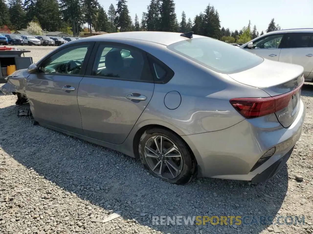 2 Photograph of a damaged car 3KPF24AD4RE733654 KIA FORTE 2024