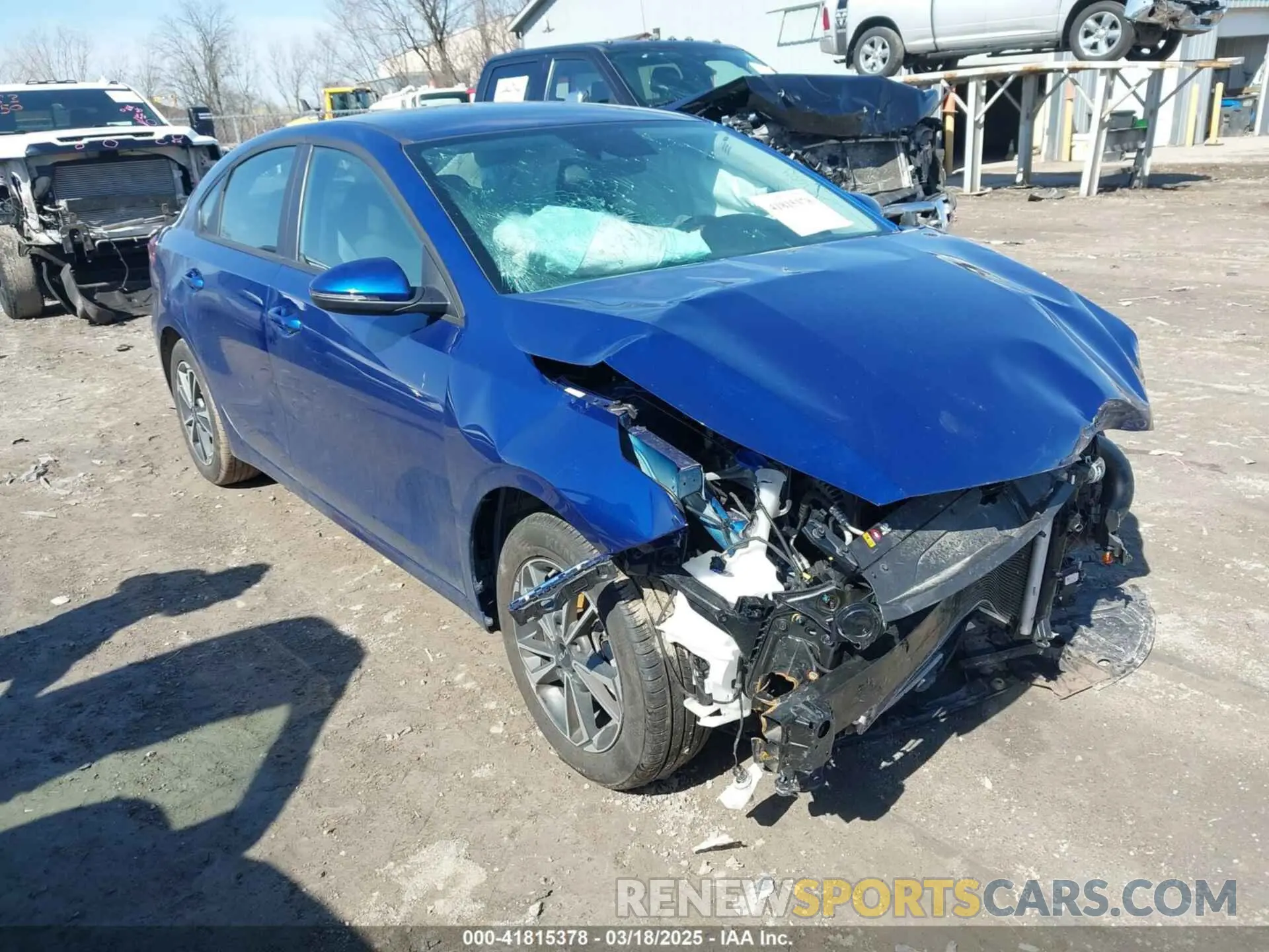 1 Photograph of a damaged car 3KPF24AD4RE769604 KIA FORTE 2024