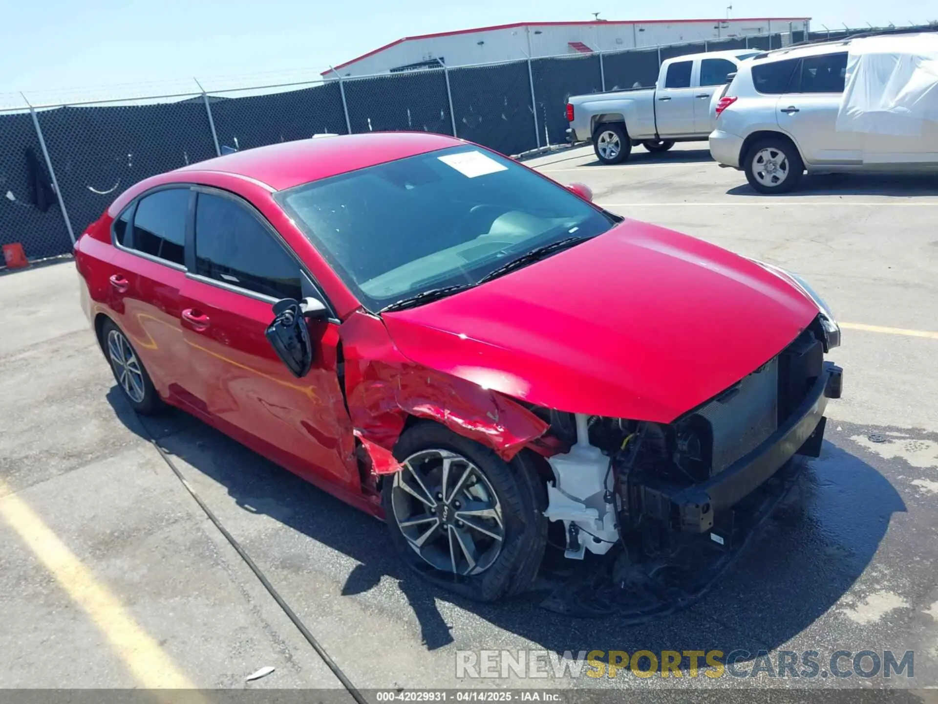 1 Photograph of a damaged car 3KPF24AD4RE783597 KIA FORTE 2024