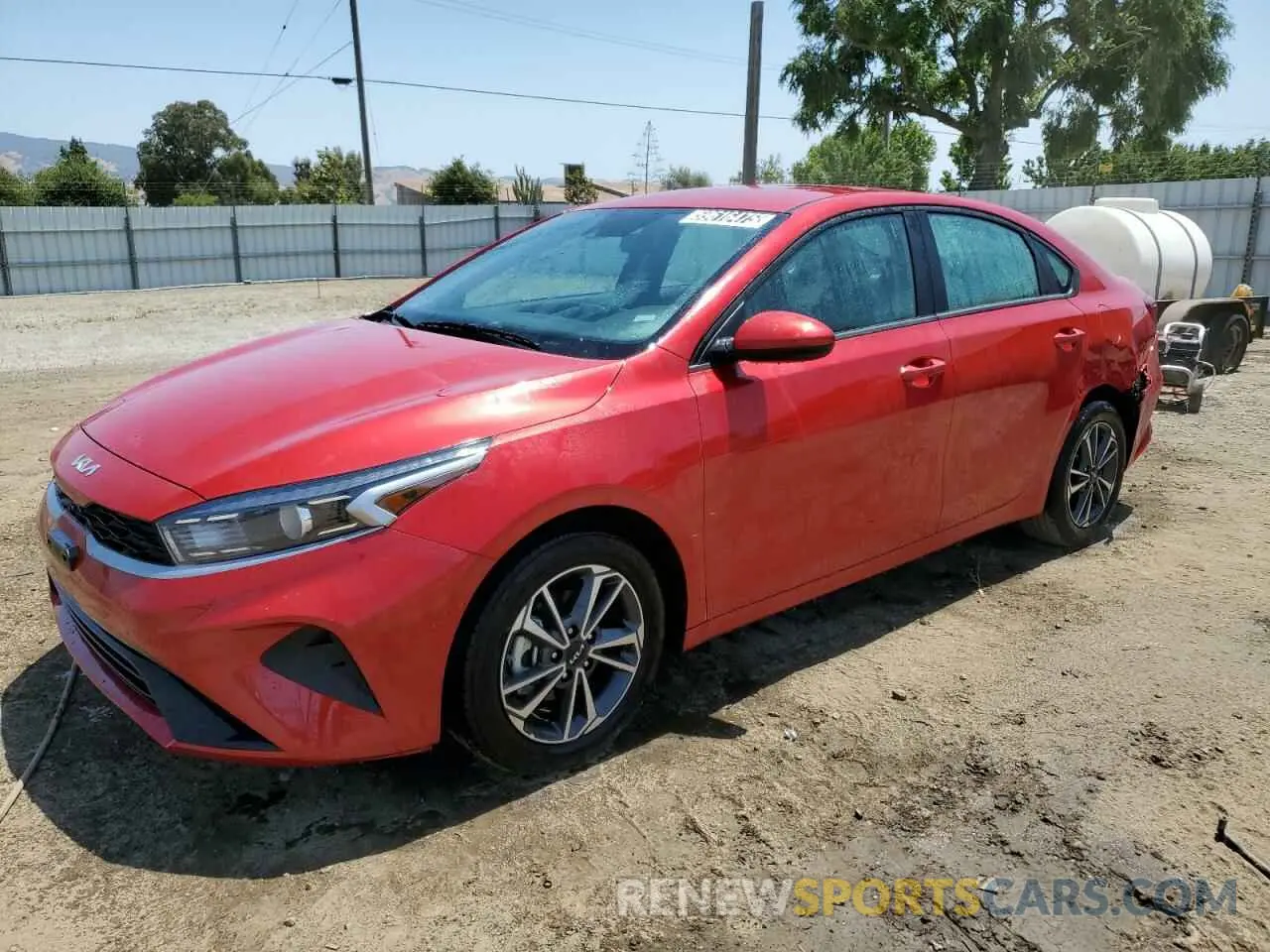 1 Photograph of a damaged car 3KPF24AD4RE793451 KIA FORTE 2024