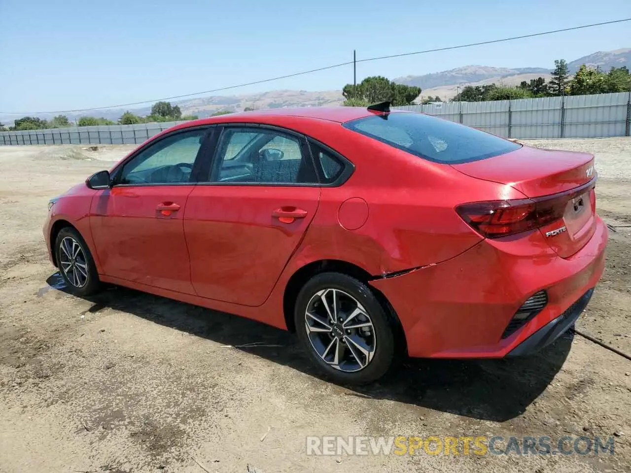 2 Photograph of a damaged car 3KPF24AD4RE793451 KIA FORTE 2024