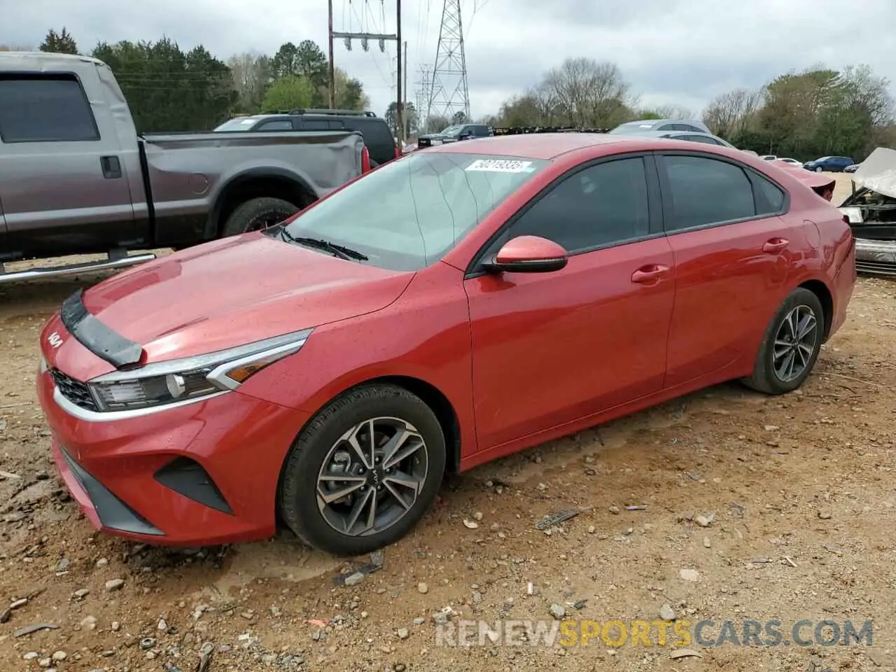 1 Photograph of a damaged car 3KPF24AD5RE721271 KIA FORTE 2024