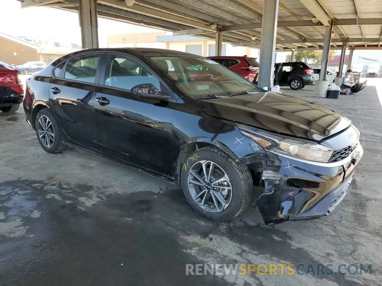 4 Photograph of a damaged car 3KPF24AD5RE741374 KIA FORTE 2024