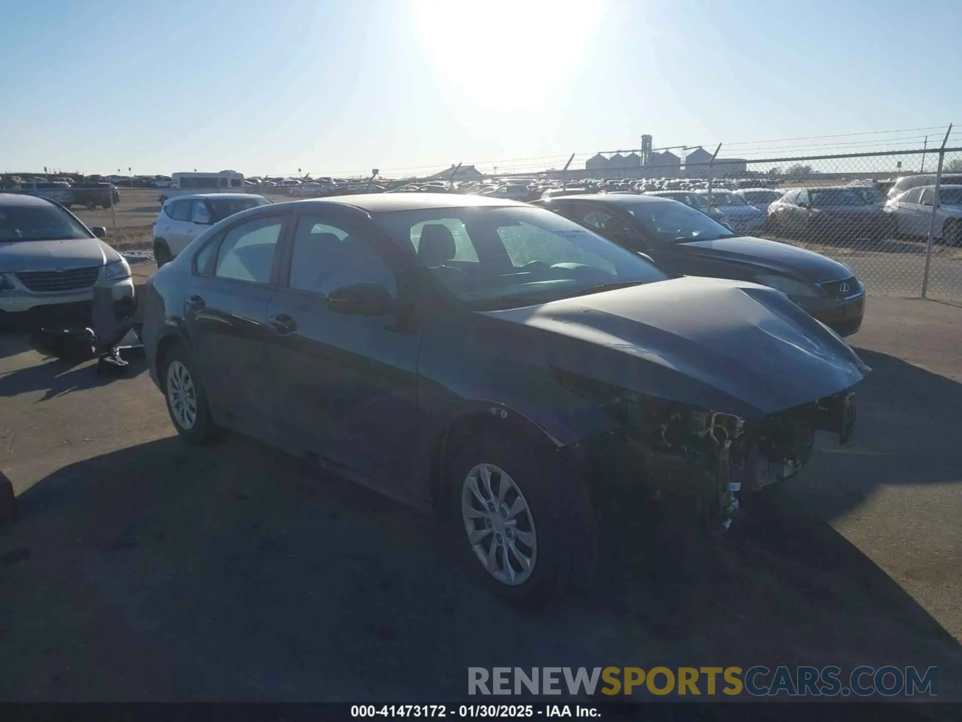 1 Photograph of a damaged car 3KPF24AD5RE753136 KIA FORTE 2024