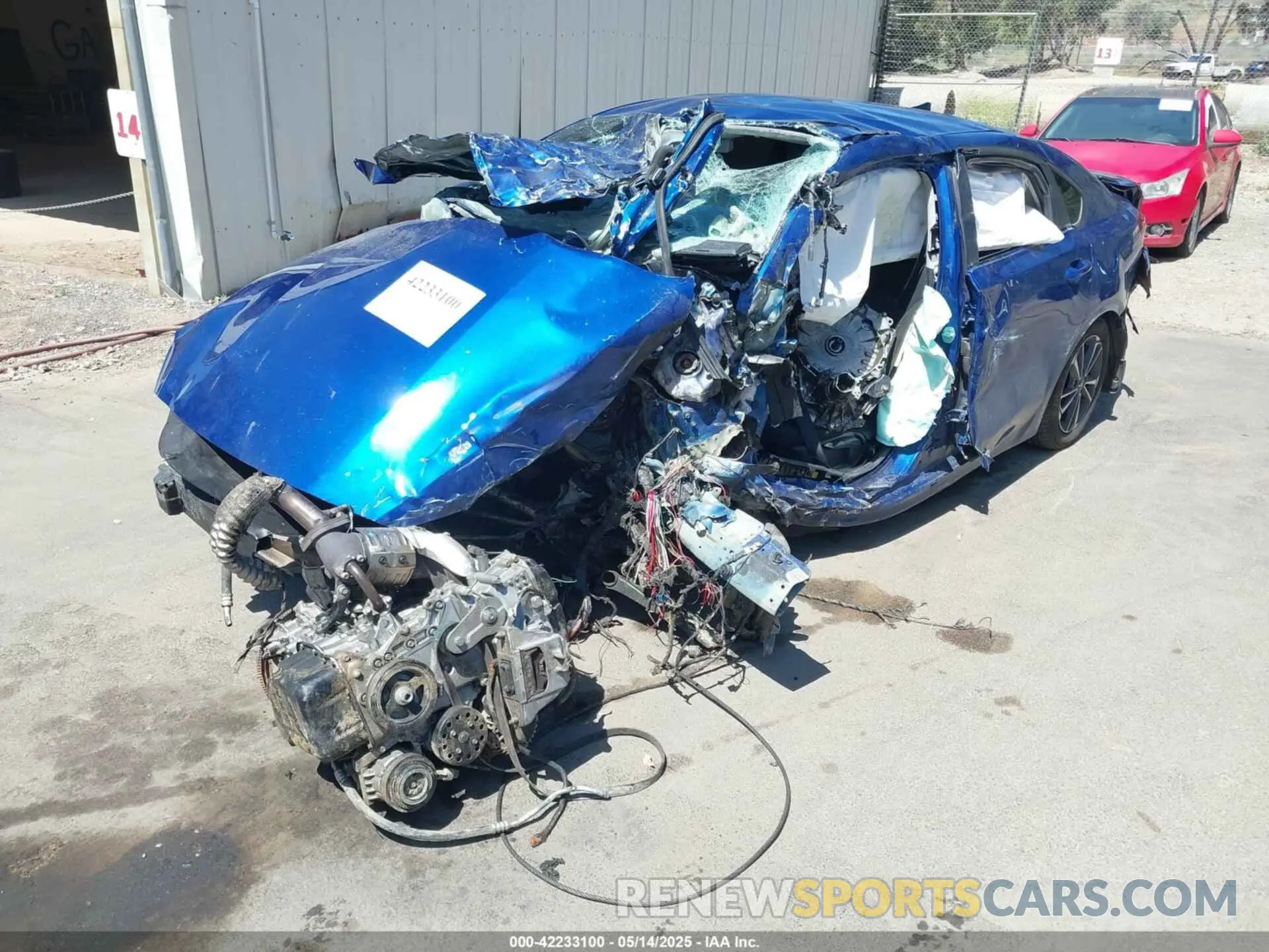 2 Photograph of a damaged car 3KPF24AD5RE760720 KIA FORTE 2024