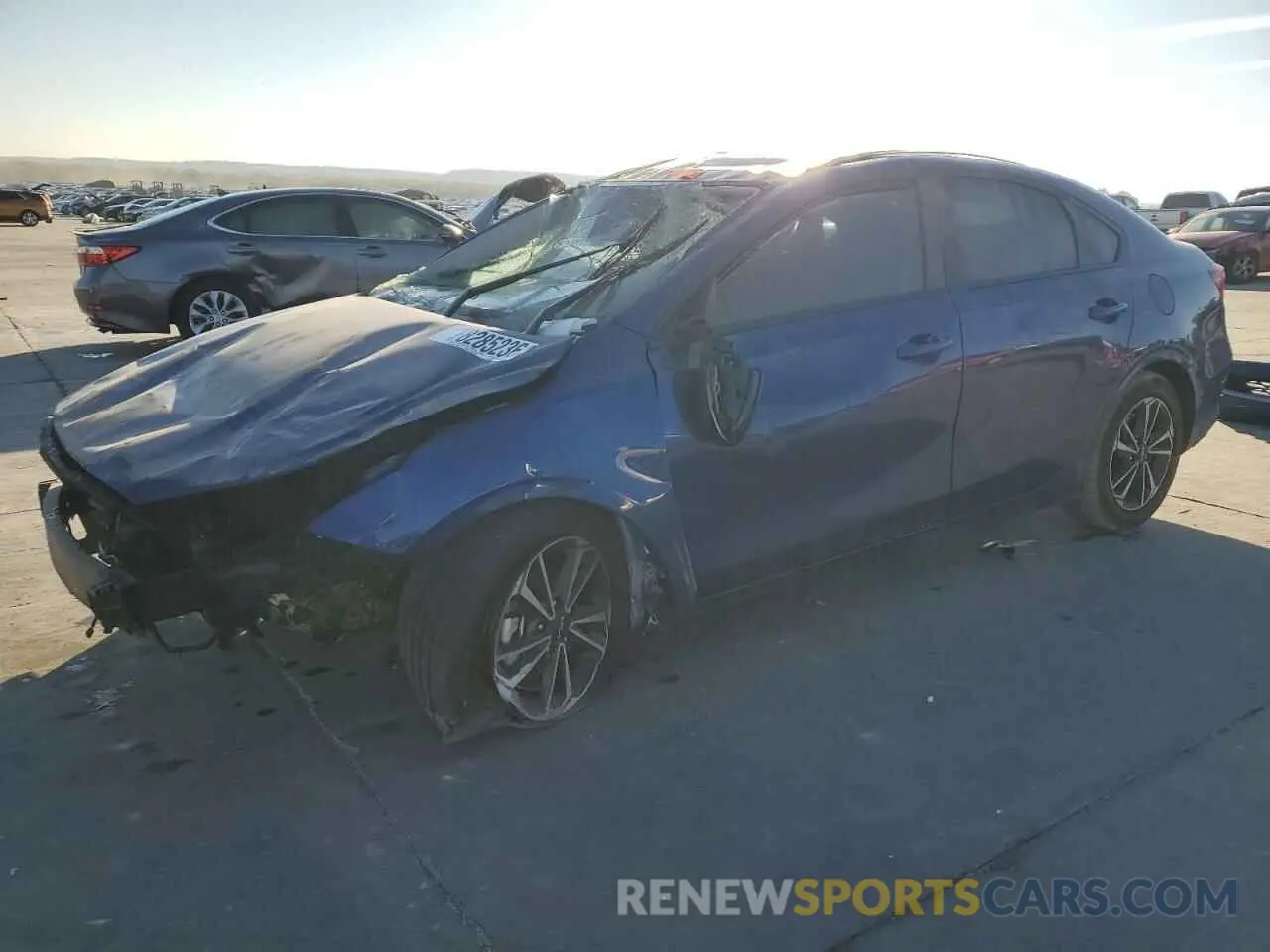 1 Photograph of a damaged car 3KPF24AD5RE830992 KIA FORTE 2024