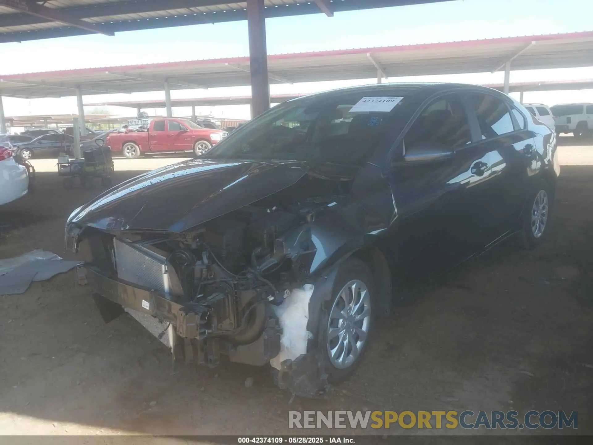 2 Photograph of a damaged car 3KPF24AD6RE697532 KIA FORTE 2024