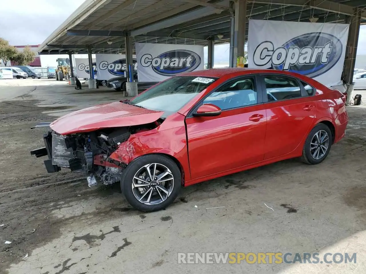 1 Photograph of a damaged car 3KPF24AD6RE698650 KIA FORTE 2024