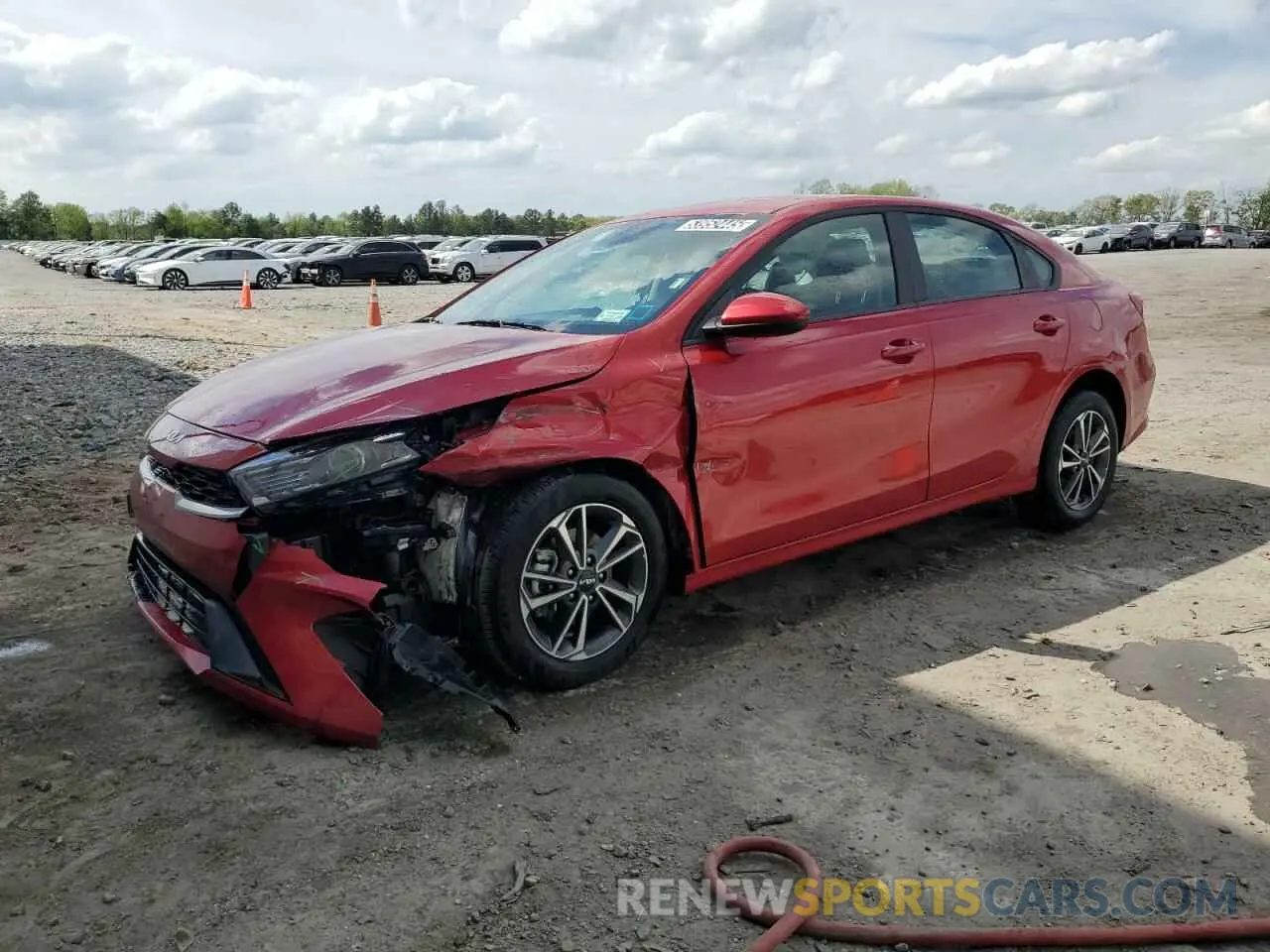 1 Photograph of a damaged car 3KPF24AD6RE733994 KIA FORTE 2024