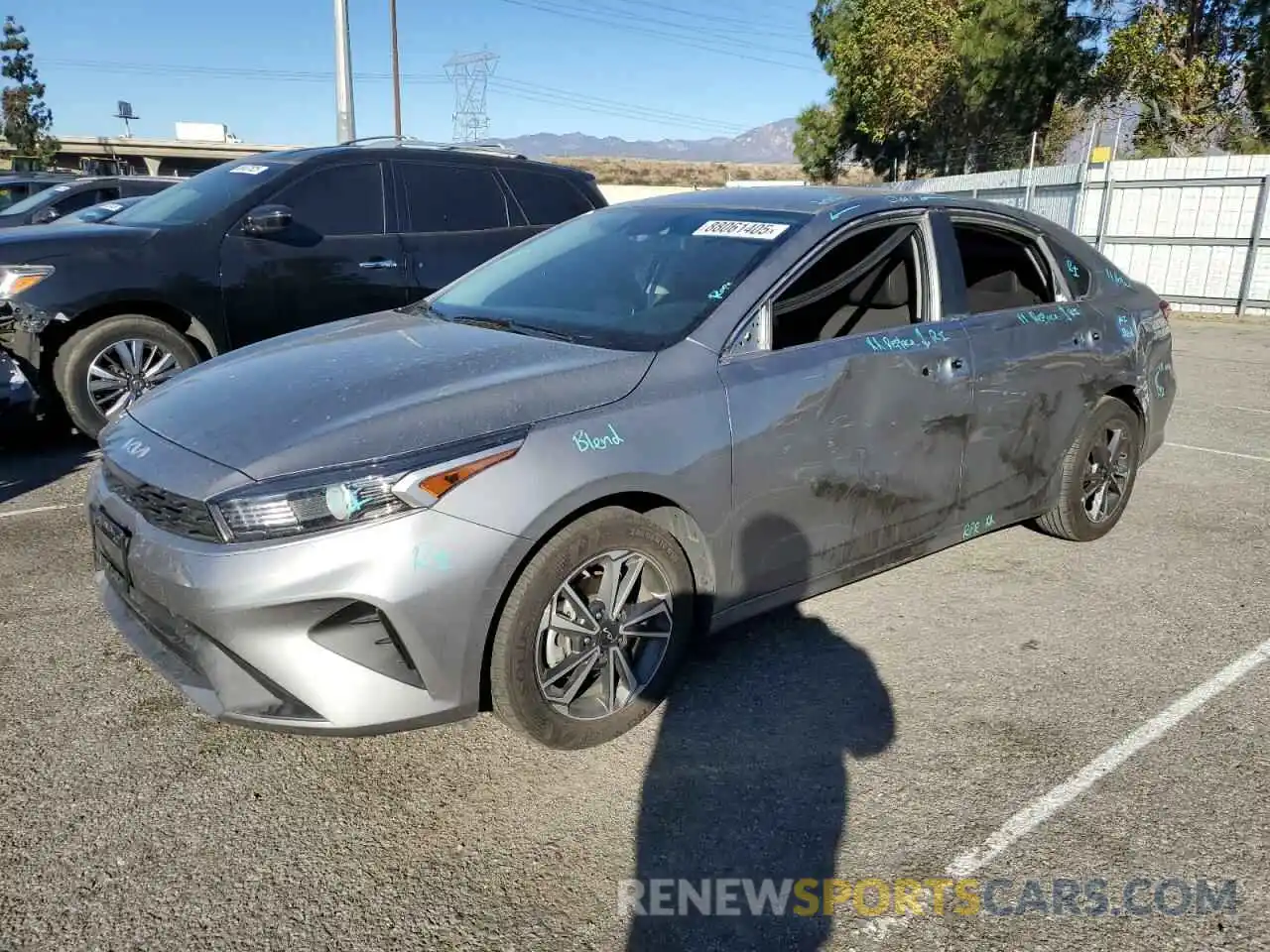 1 Photograph of a damaged car 3KPF24AD6RE736927 KIA FORTE 2024