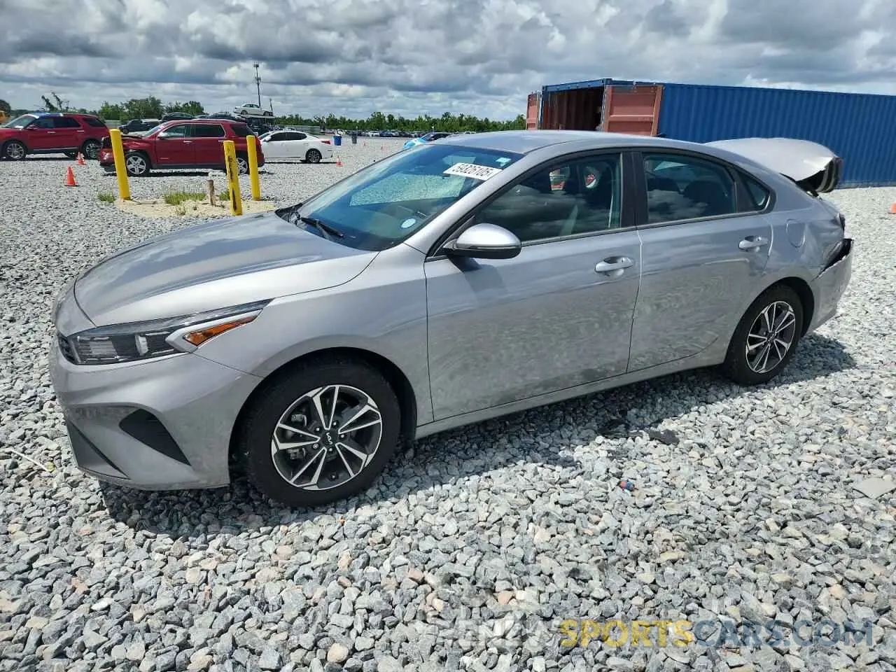 1 Photograph of a damaged car 3KPF24AD6RE747393 KIA FORTE 2024