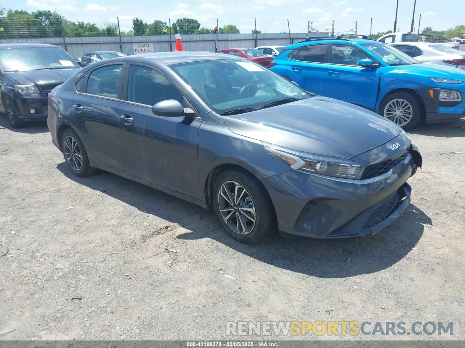 1 Photograph of a damaged car 3KPF24AD6RE766882 KIA FORTE 2024