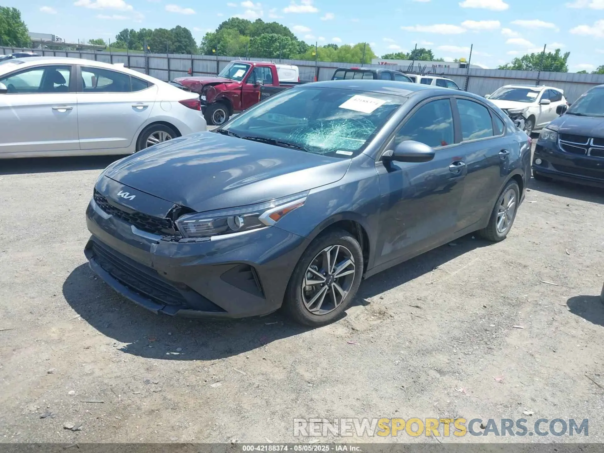 2 Photograph of a damaged car 3KPF24AD6RE766882 KIA FORTE 2024