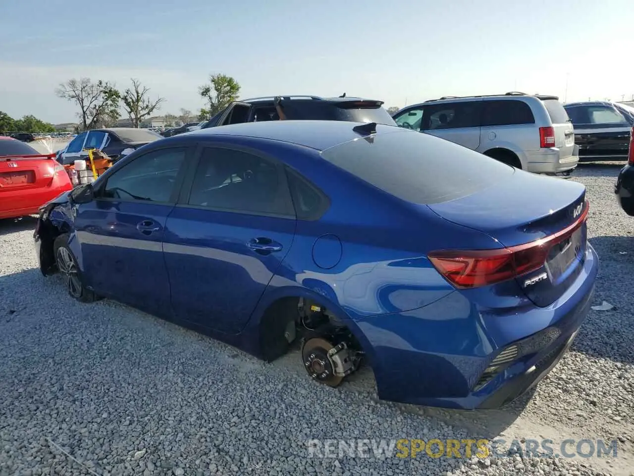 2 Photograph of a damaged car 3KPF24AD6RE823548 KIA FORTE 2024