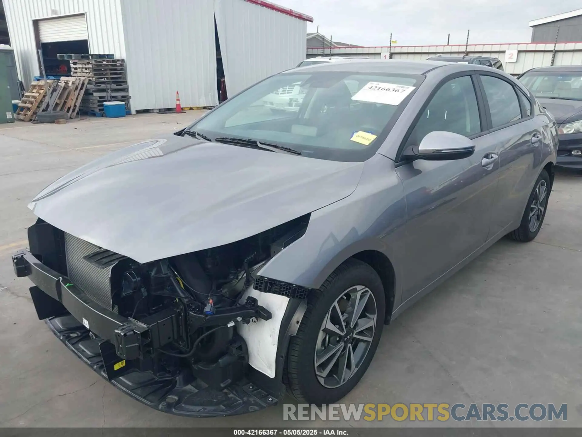 2 Photograph of a damaged car 3KPF24AD6RE836512 KIA FORTE 2024