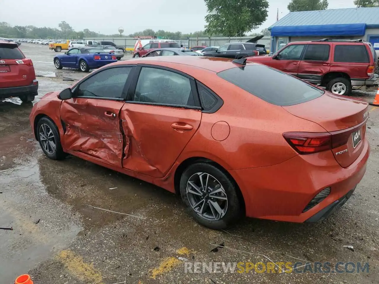 2 Photograph of a damaged car 3KPF24AD7RE712717 KIA FORTE 2024