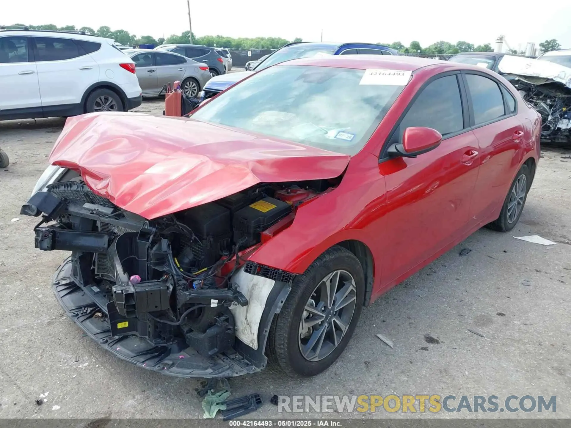 2 Photograph of a damaged car 3KPF24AD7RE750075 KIA FORTE 2024