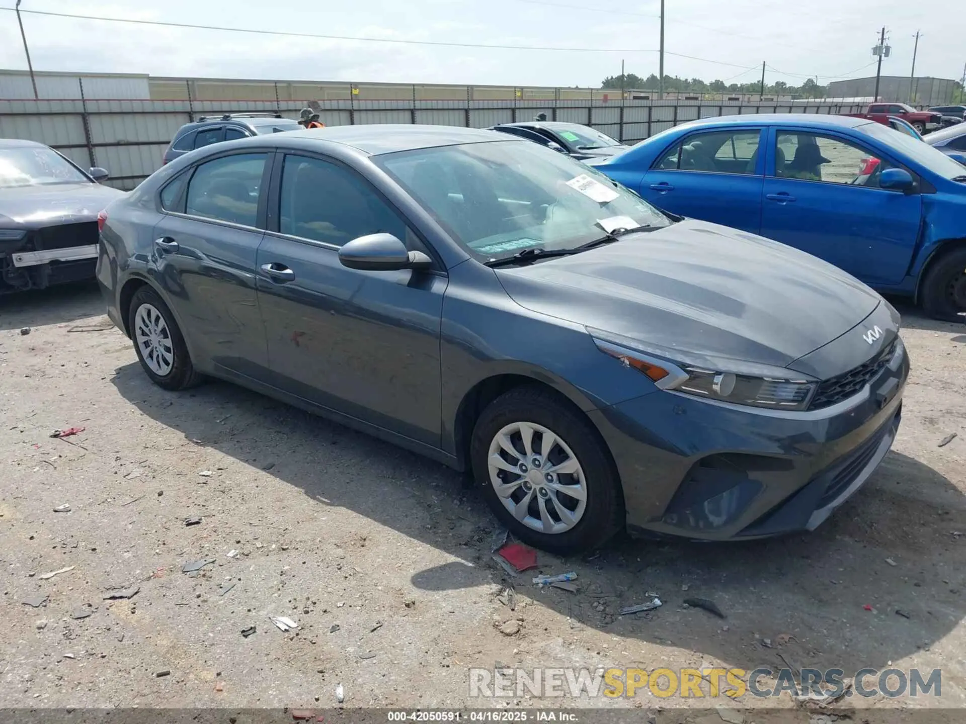 1 Photograph of a damaged car 3KPF24AD7RE751372 KIA FORTE 2024