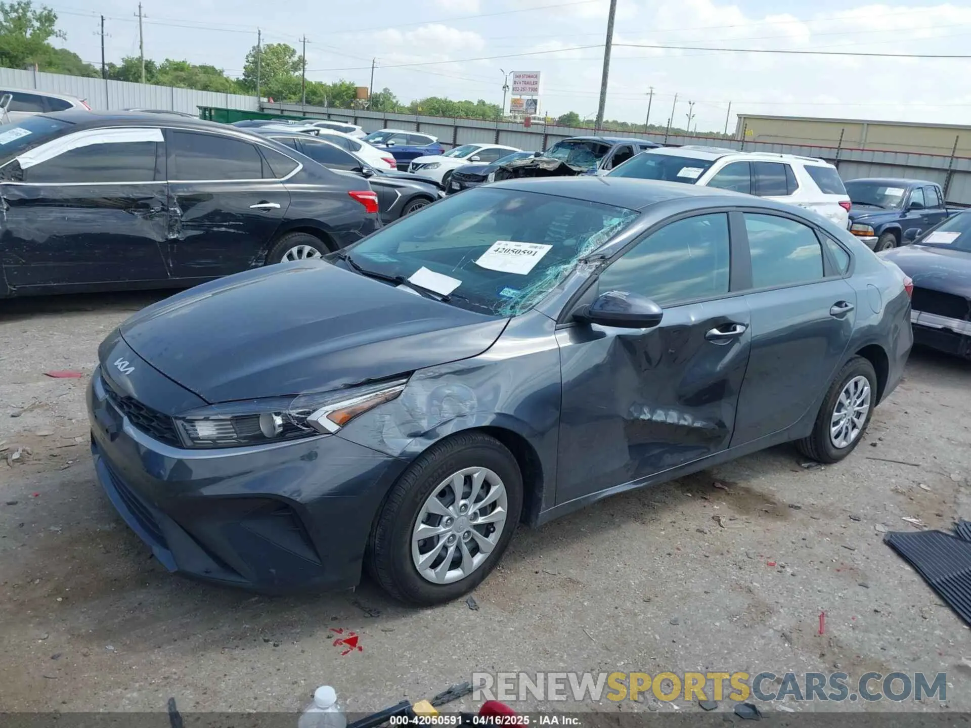 2 Photograph of a damaged car 3KPF24AD7RE751372 KIA FORTE 2024