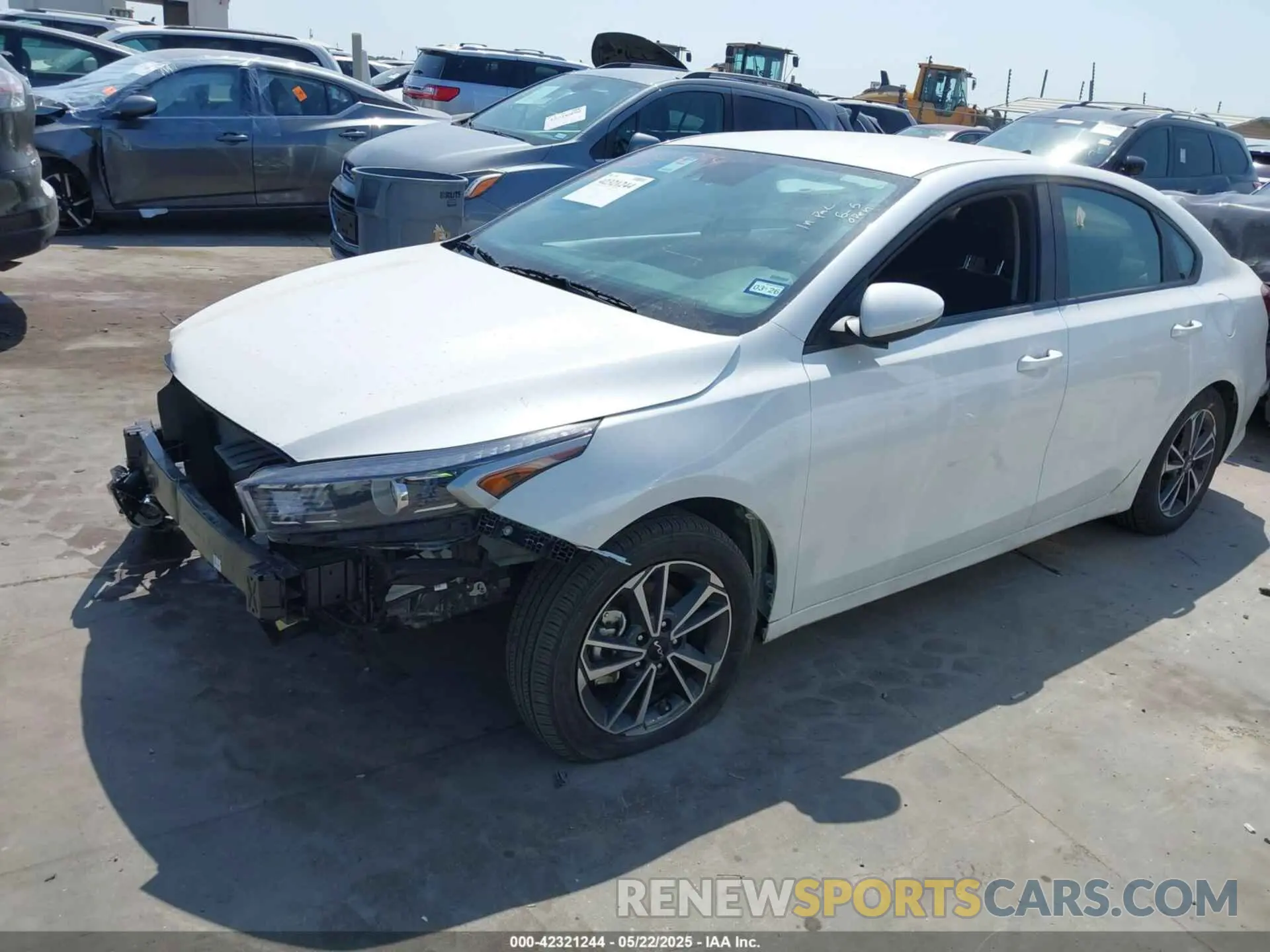 2 Photograph of a damaged car 3KPF24AD7RE765000 KIA FORTE 2024
