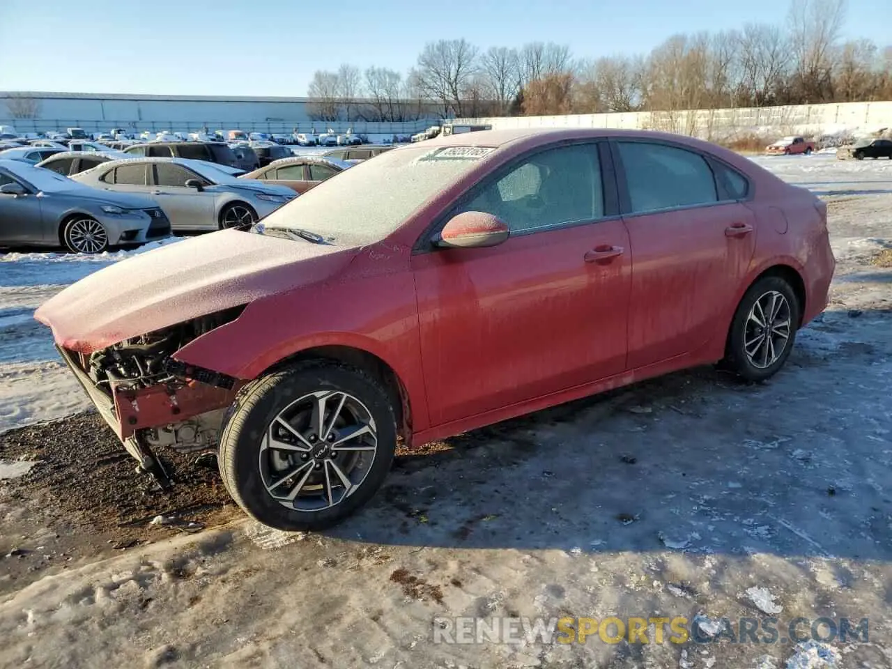 1 Photograph of a damaged car 3KPF24AD7RE803440 KIA FORTE 2024