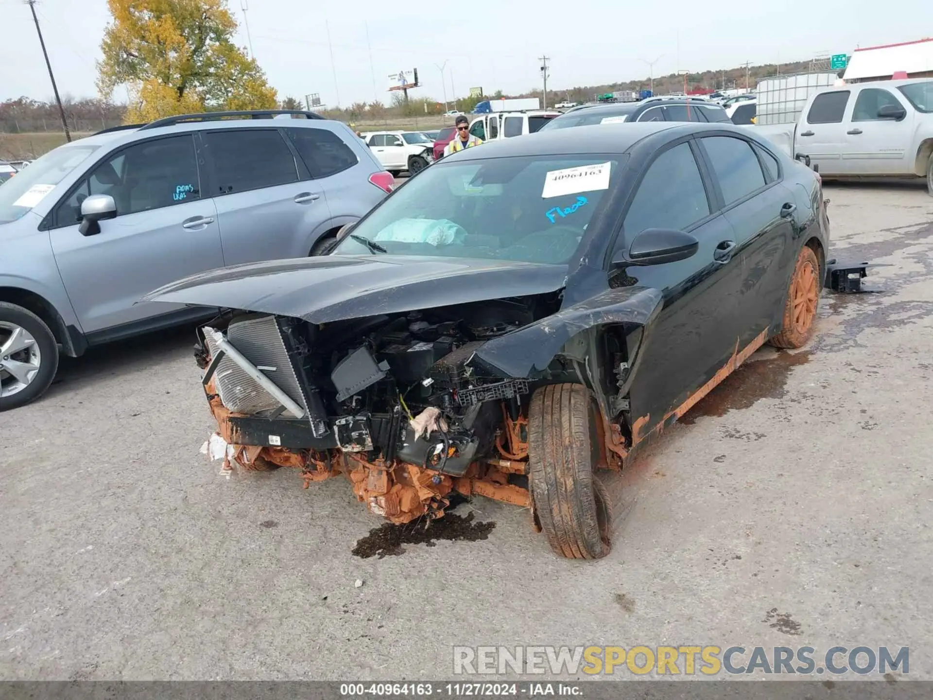 2 Photograph of a damaged car 3KPF24AD7RE819587 KIA FORTE 2024