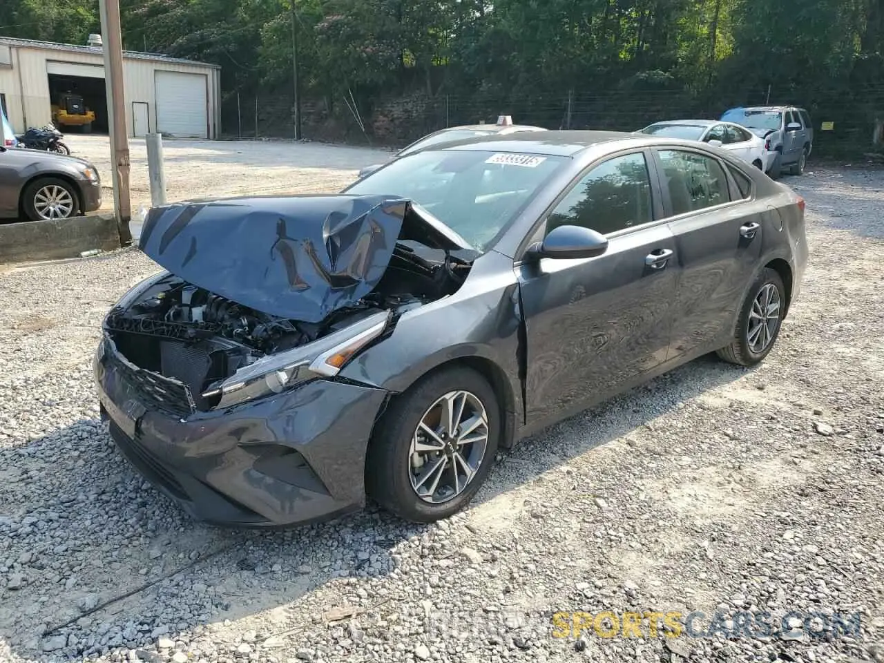 1 Photograph of a damaged car 3KPF24AD7RE827138 KIA FORTE 2024
