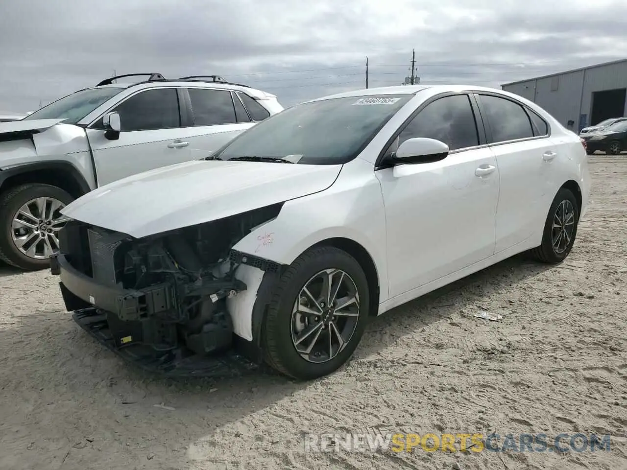 1 Photograph of a damaged car 3KPF24AD7RE833392 KIA FORTE 2024
