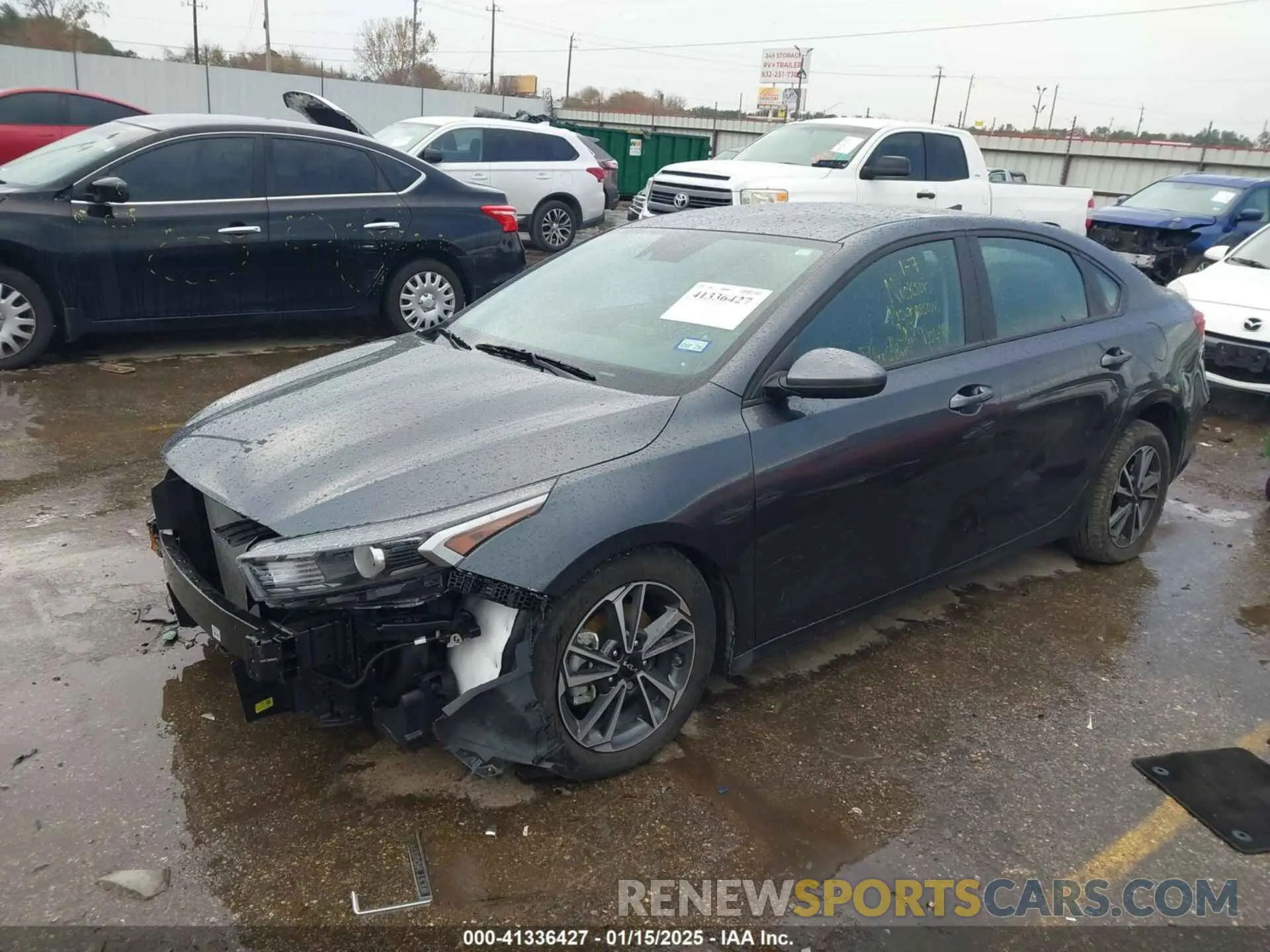 2 Photograph of a damaged car 3KPF24AD7RE836695 KIA FORTE 2024