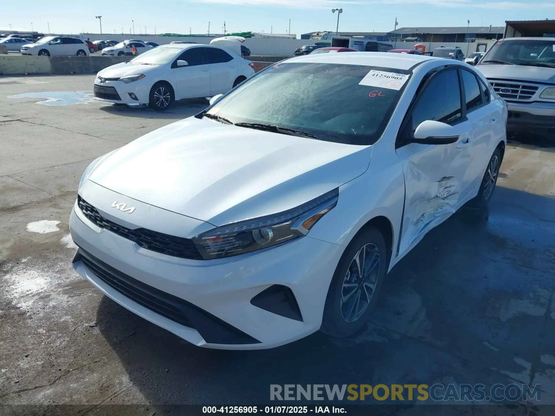 2 Photograph of a damaged car 3KPF24AD7RE837846 KIA FORTE 2024
