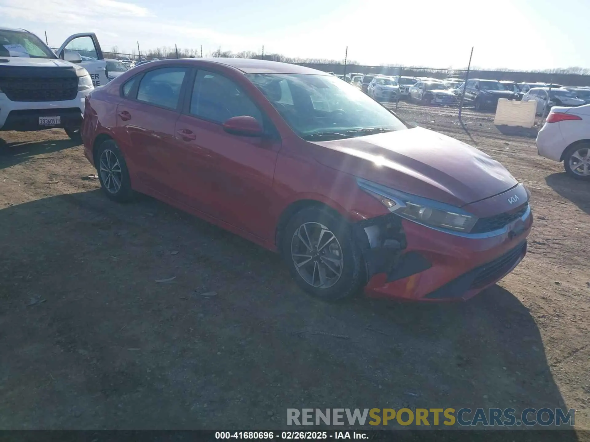1 Photograph of a damaged car 3KPF24AD8RE702827 KIA FORTE 2024
