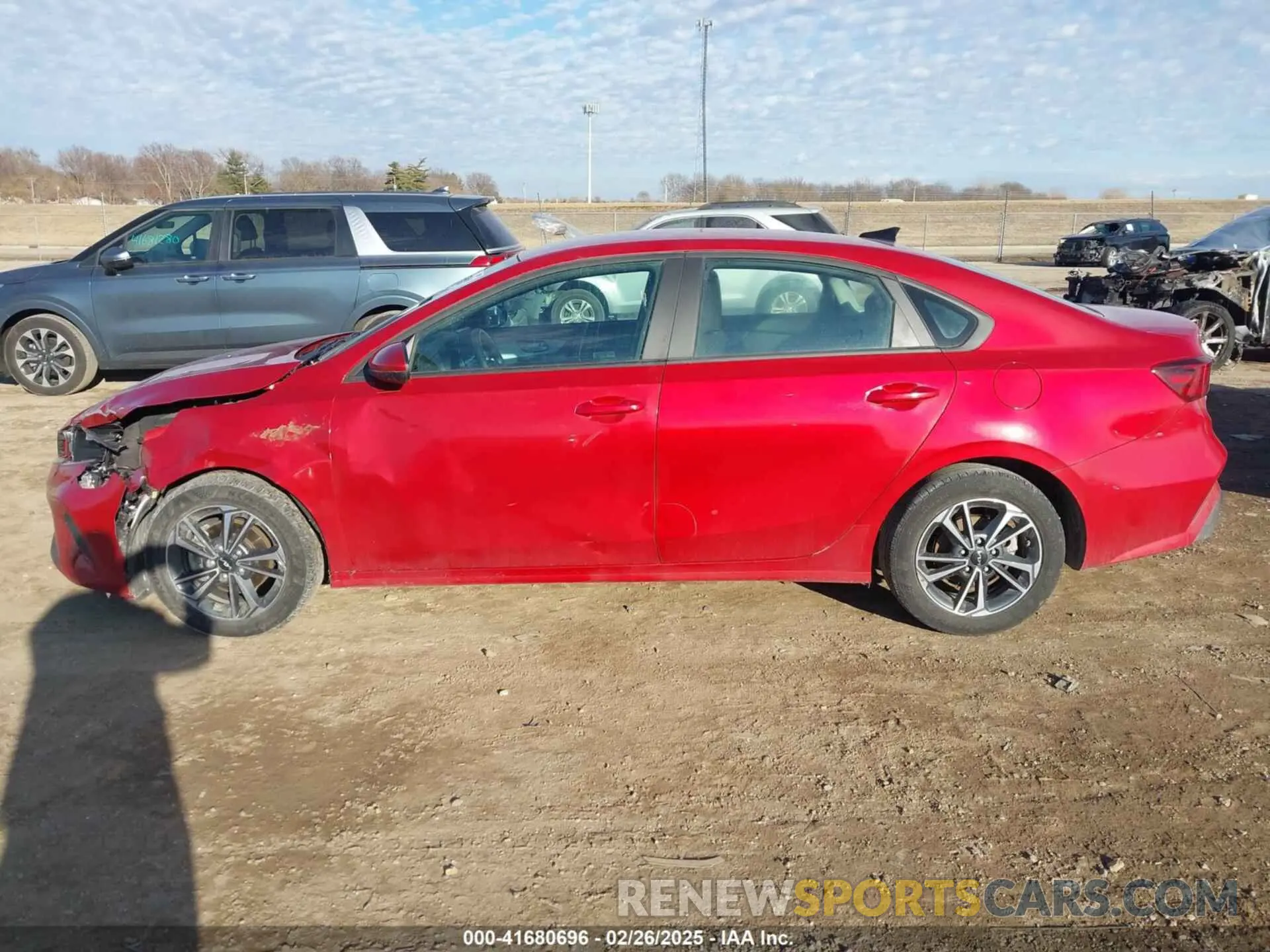 14 Photograph of a damaged car 3KPF24AD8RE702827 KIA FORTE 2024