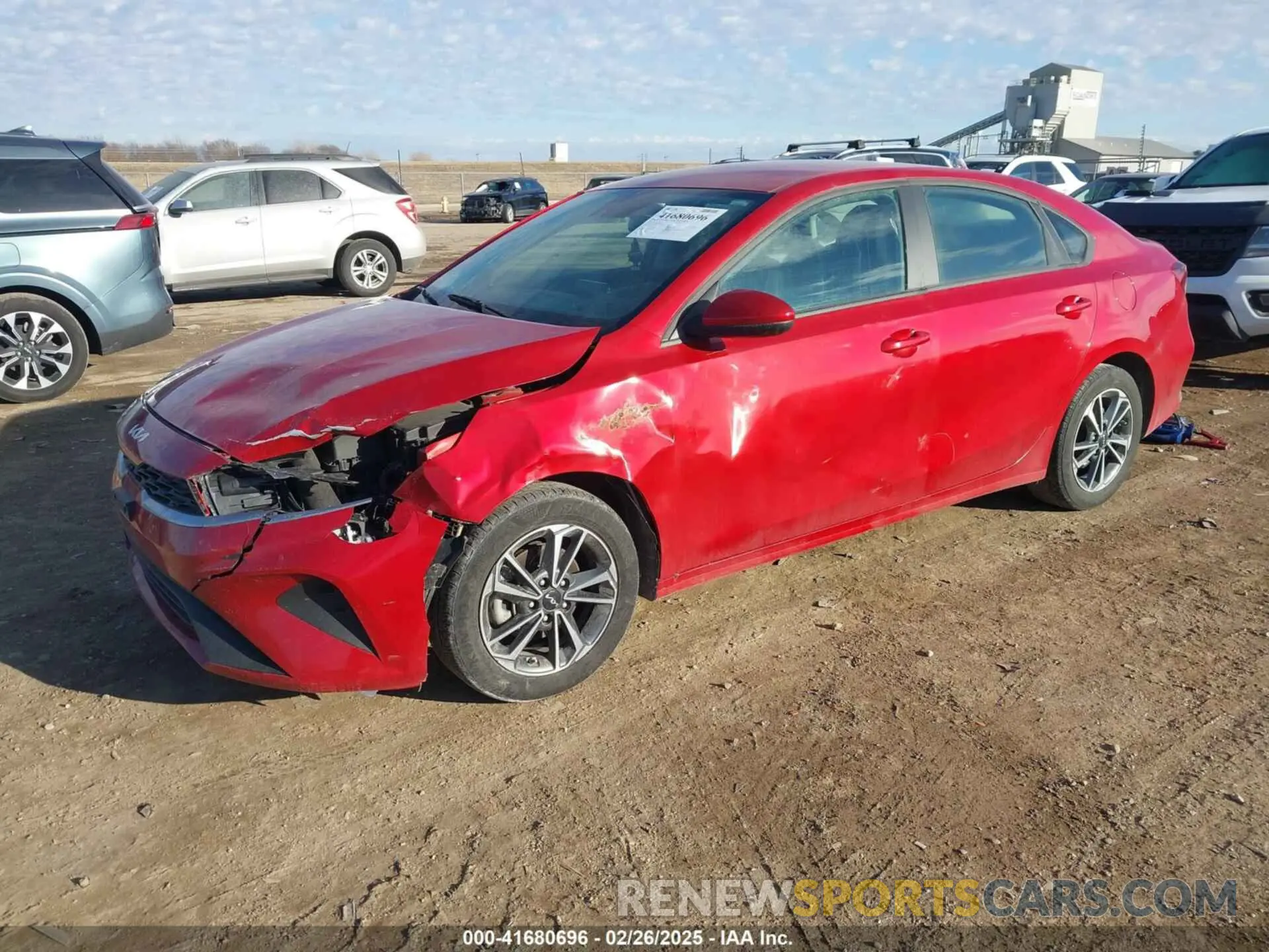 2 Photograph of a damaged car 3KPF24AD8RE702827 KIA FORTE 2024