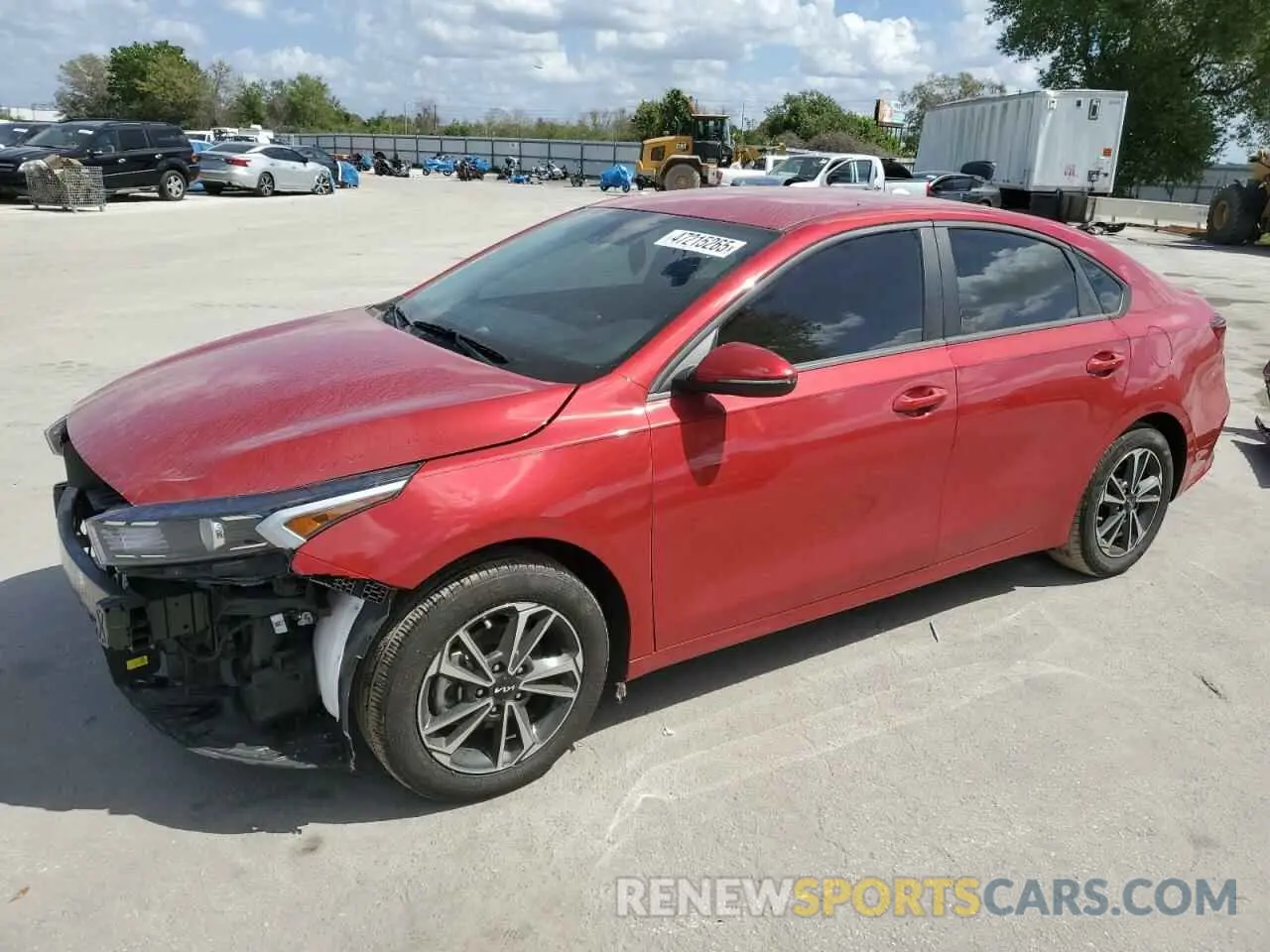 1 Photograph of a damaged car 3KPF24AD8RE705713 KIA FORTE 2024