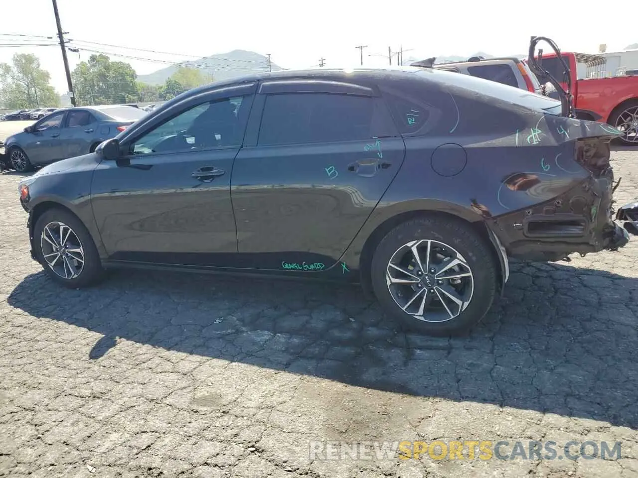 2 Photograph of a damaged car 3KPF24AD8RE713665 KIA FORTE 2024