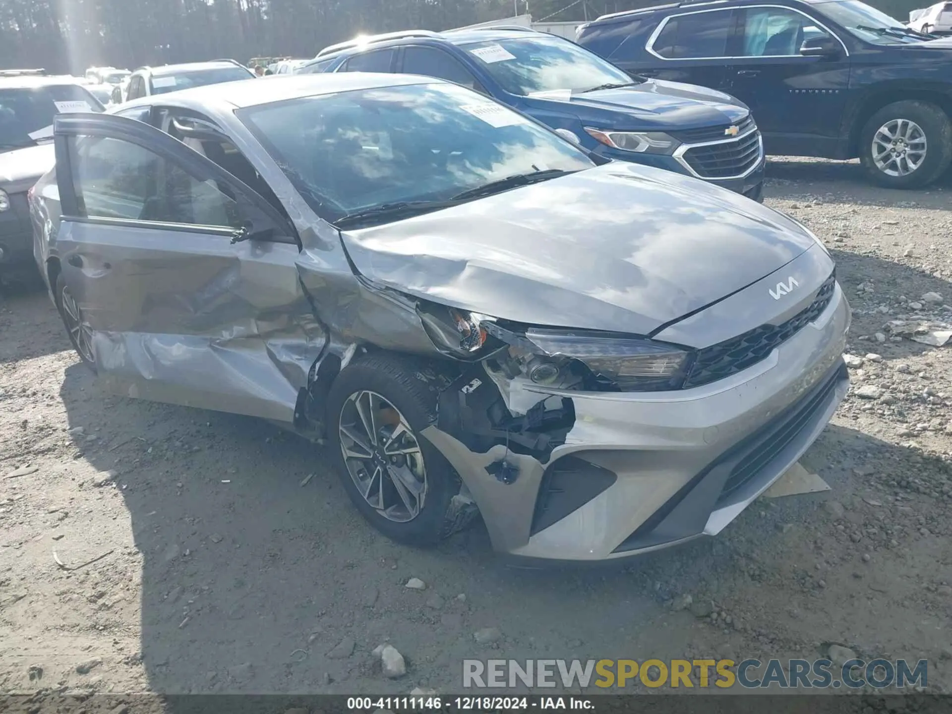1 Photograph of a damaged car 3KPF24AD8RE722804 KIA FORTE 2024