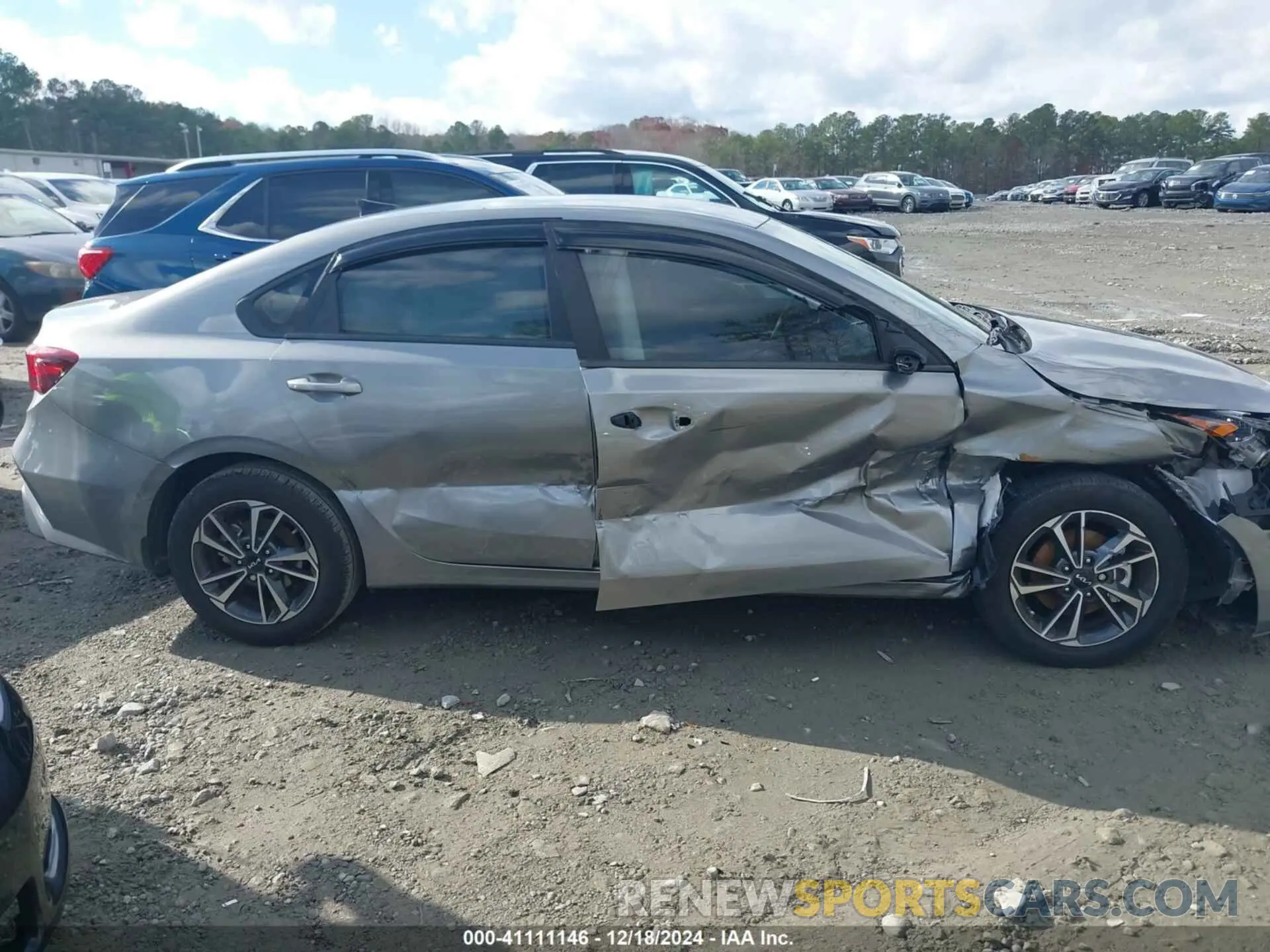 13 Photograph of a damaged car 3KPF24AD8RE722804 KIA FORTE 2024
