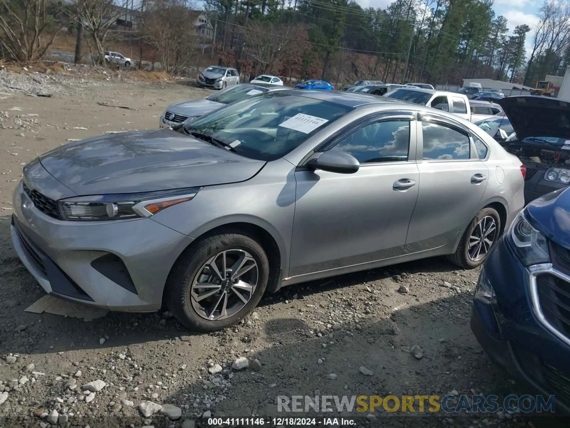 14 Photograph of a damaged car 3KPF24AD8RE722804 KIA FORTE 2024