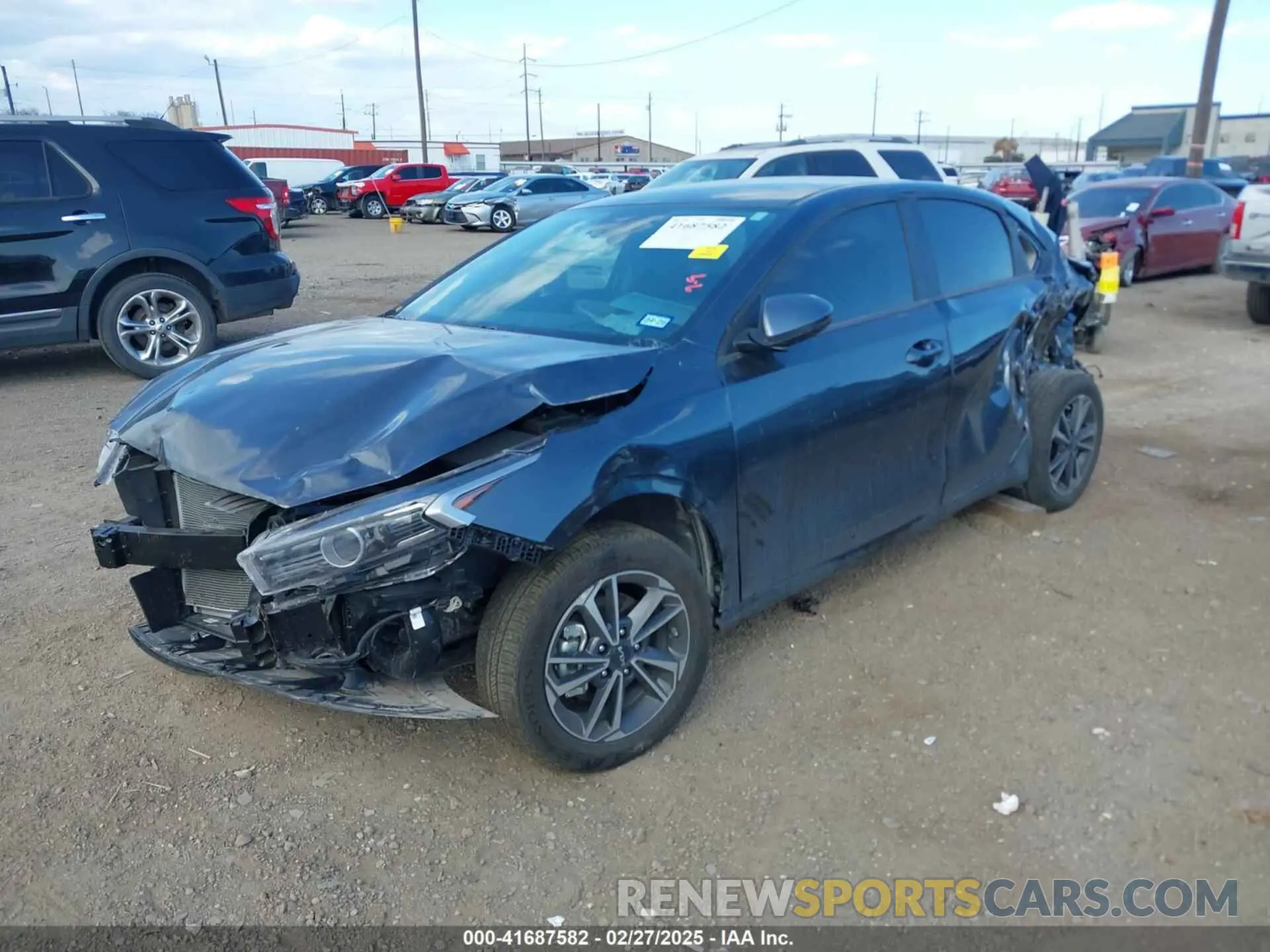 2 Photograph of a damaged car 3KPF24AD8RE765961 KIA FORTE 2024