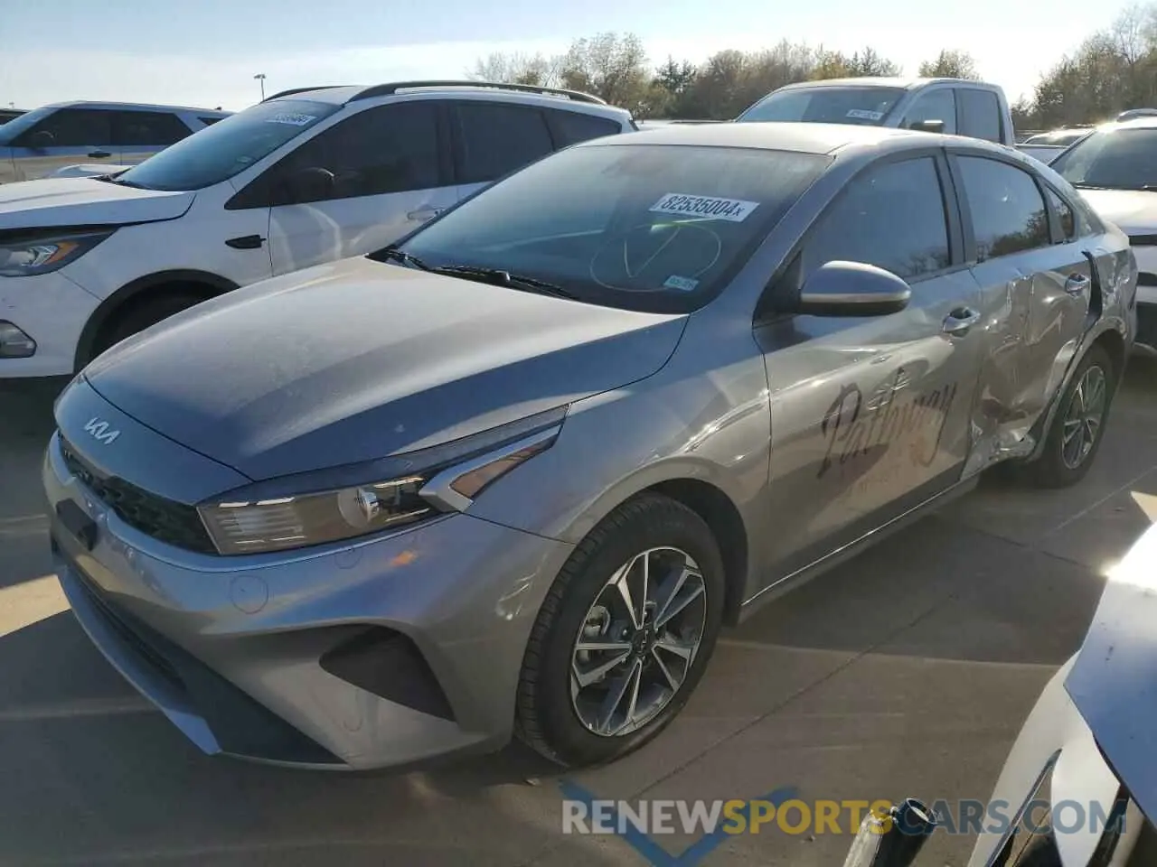 1 Photograph of a damaged car 3KPF24AD8RE766656 KIA FORTE 2024